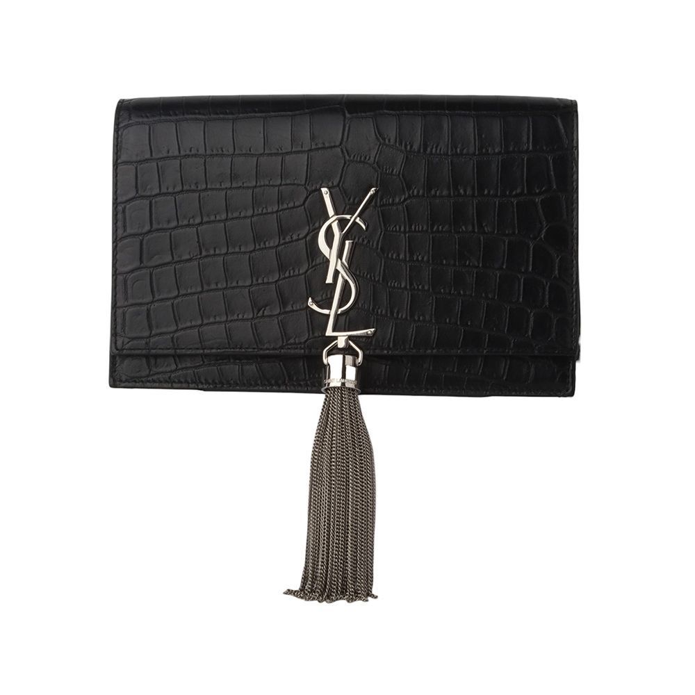 Yves Saint Laurent YSL Crocodile Kate Tassel WOC Crossbody Bag Size ONE SIZE - 1 Thumbnail