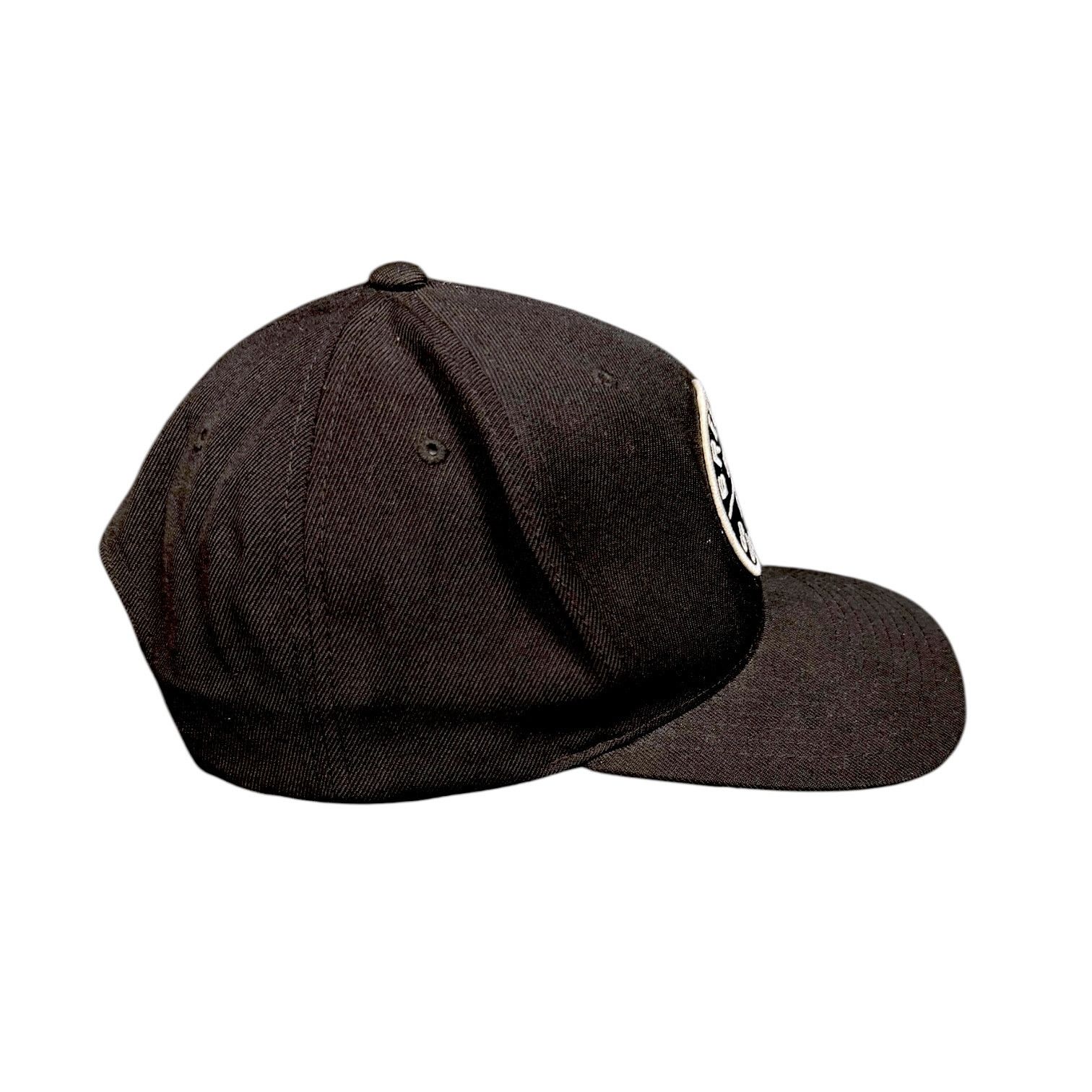 Brixton Men's Brixton Supply Oath III Black Adjustable Snapback Hat Size ONE SIZE - 4 Thumbnail