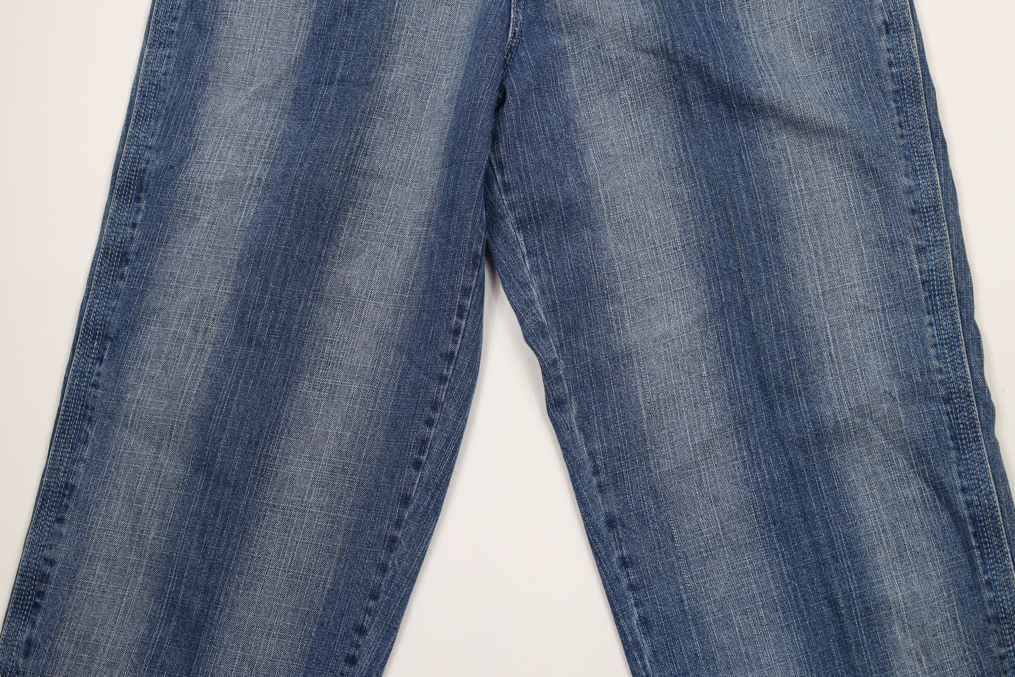 Vintage Vintage 90s Streetwear Fit Wide Leg Skateboard Jeans Blue Size US 36 / EU 52 - 3 Thumbnail