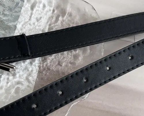 Japanese Brand Haseki x Yui Retro black I LOVE YOU heart pu leather belt Size ONE SIZE - 5 Thumbnail