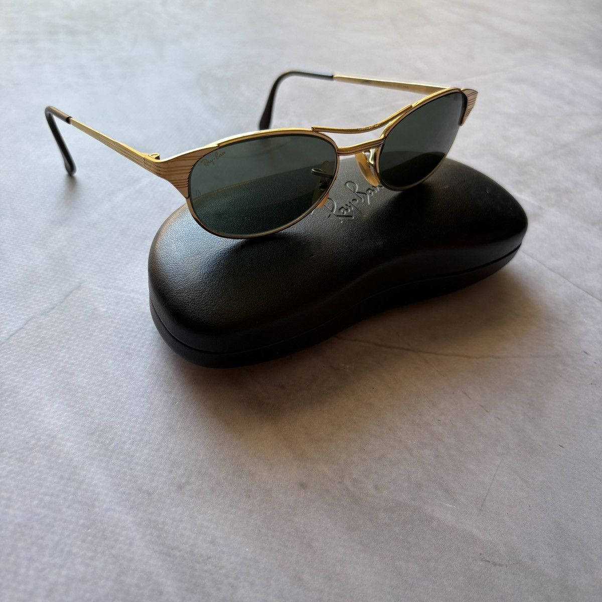 Bausch & Lomb × RayBan vintage 60s RAYBAN B&L shooter, green