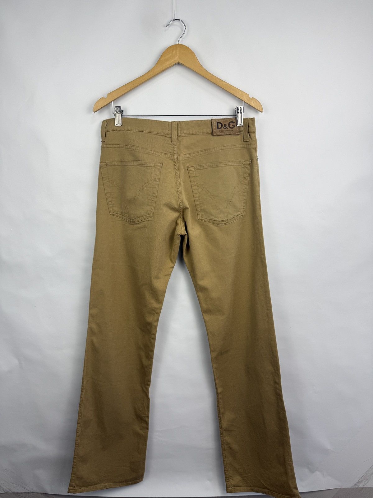 Dolce & Gabbana 🇮🇹Vintage 90s Dolce Gabbana Classic Brown Pants Made in Italy Size US 34 / EU 50 - 3 Thumbnail