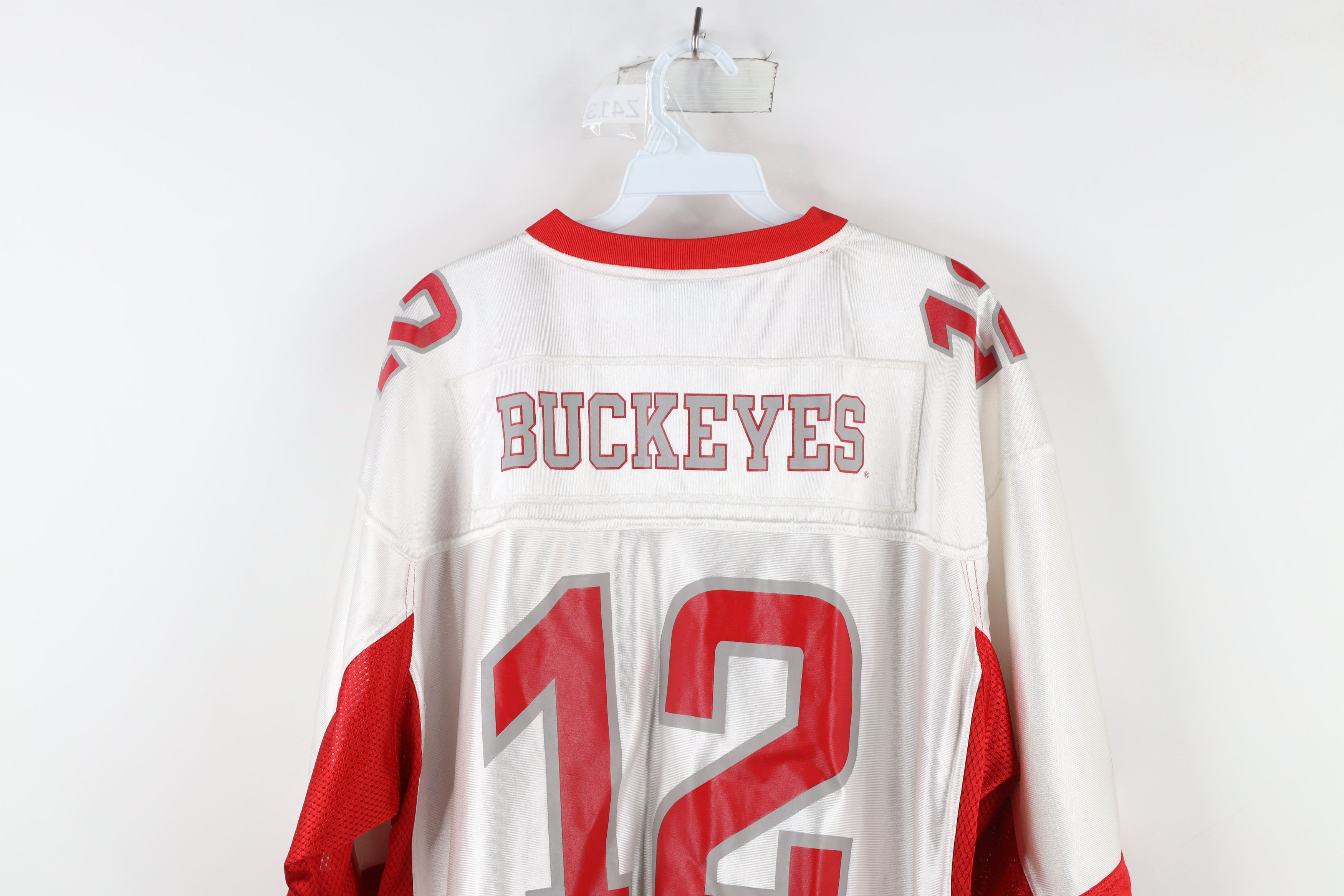 Vintage Vintage Ohio State University Football Jersey White #12 Size US XL / EU 56 / 4 - 12 Thumbnail