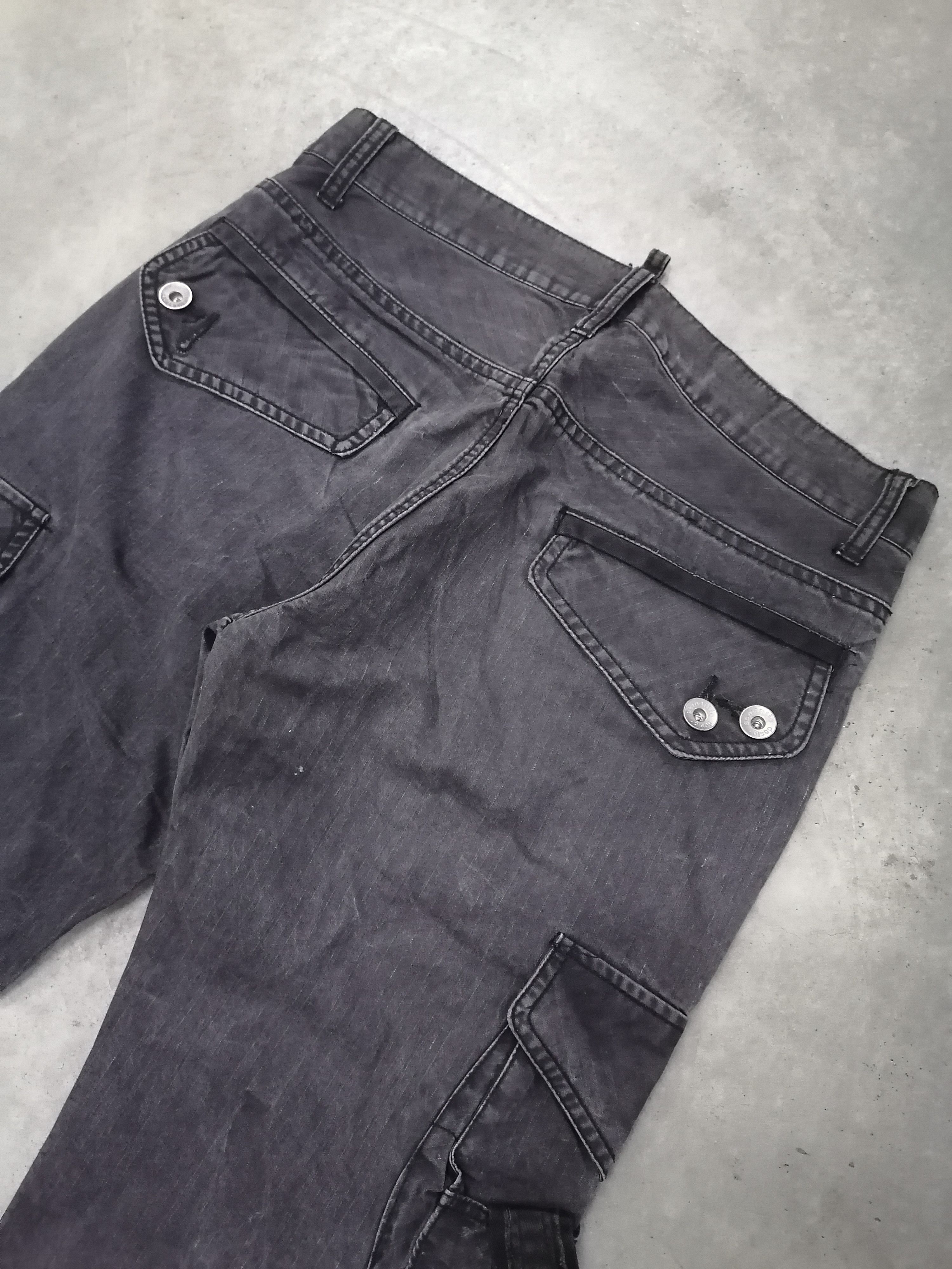 14th Addiction × If Six Was Nine × semanticdesign Flare Semantic Design Cargo Pants Size US 30 / EU 46 - 10 Thumbnail