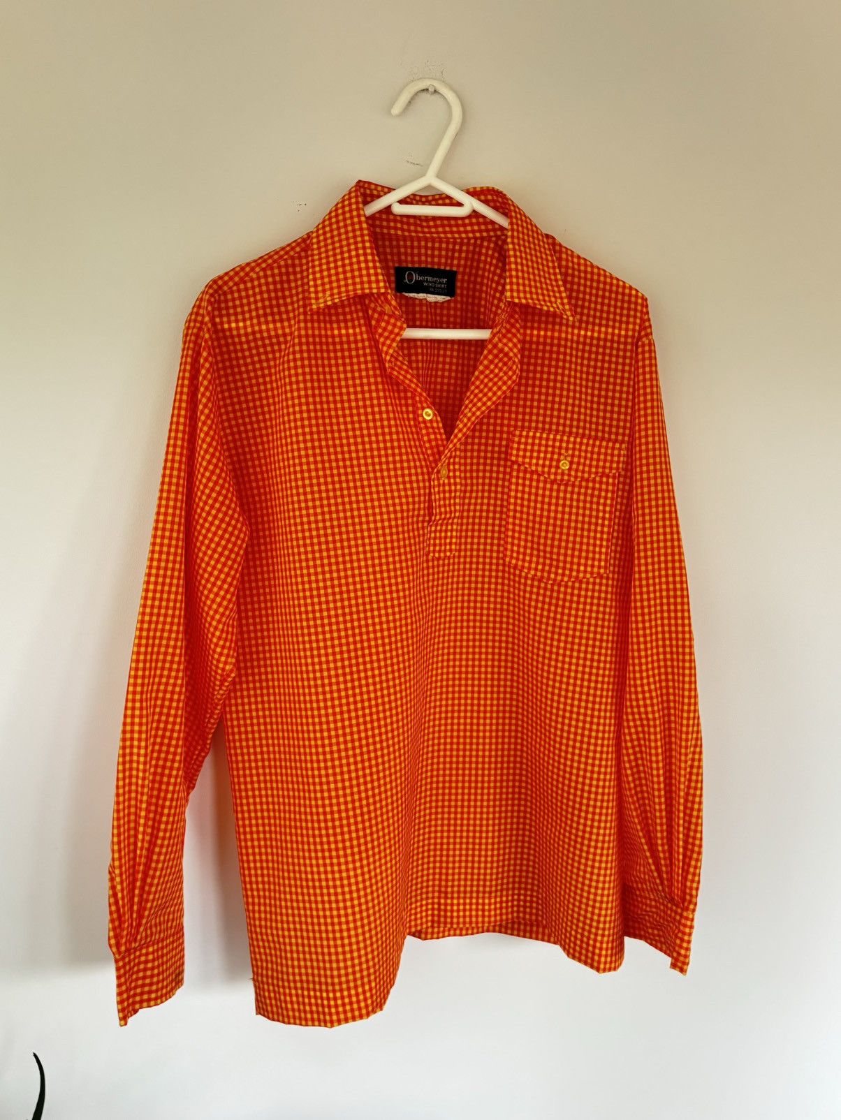 Japanese Brand × Obermeyer × Vintage 1970s Obermeyer Wind Shirt Vintage Anorak Nylon Japan Gorp Size US S / EU 44-46 / 1 - 10 Thumbnail