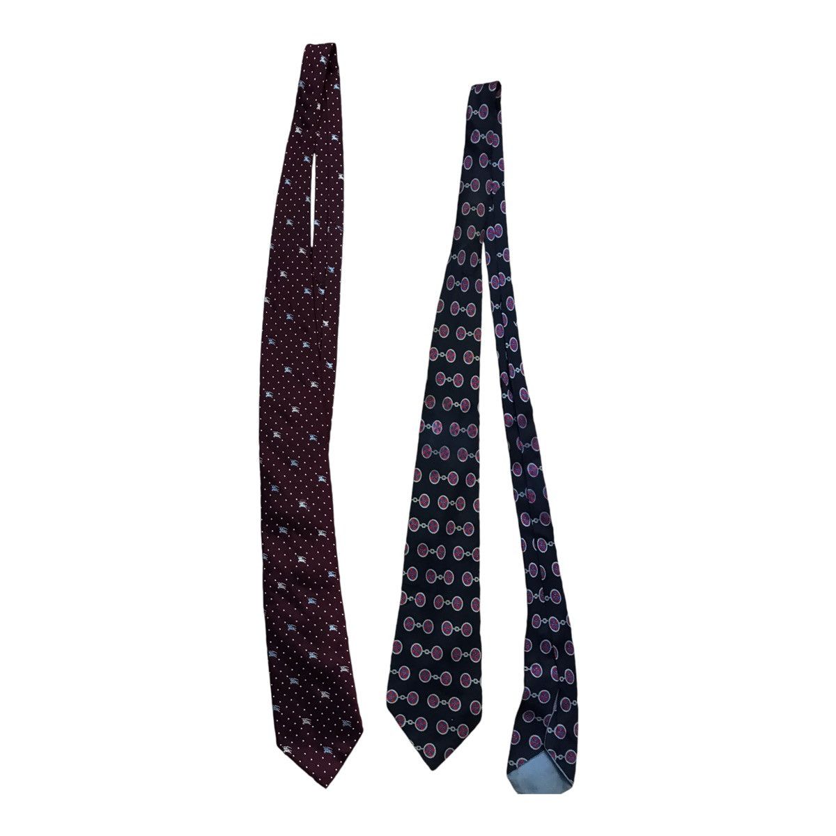 The Tie Bar × Vintage Combo 3 Item Tie Gucci/Burberry/Pierre Balmain Size ONE SIZE - 3 Thumbnail