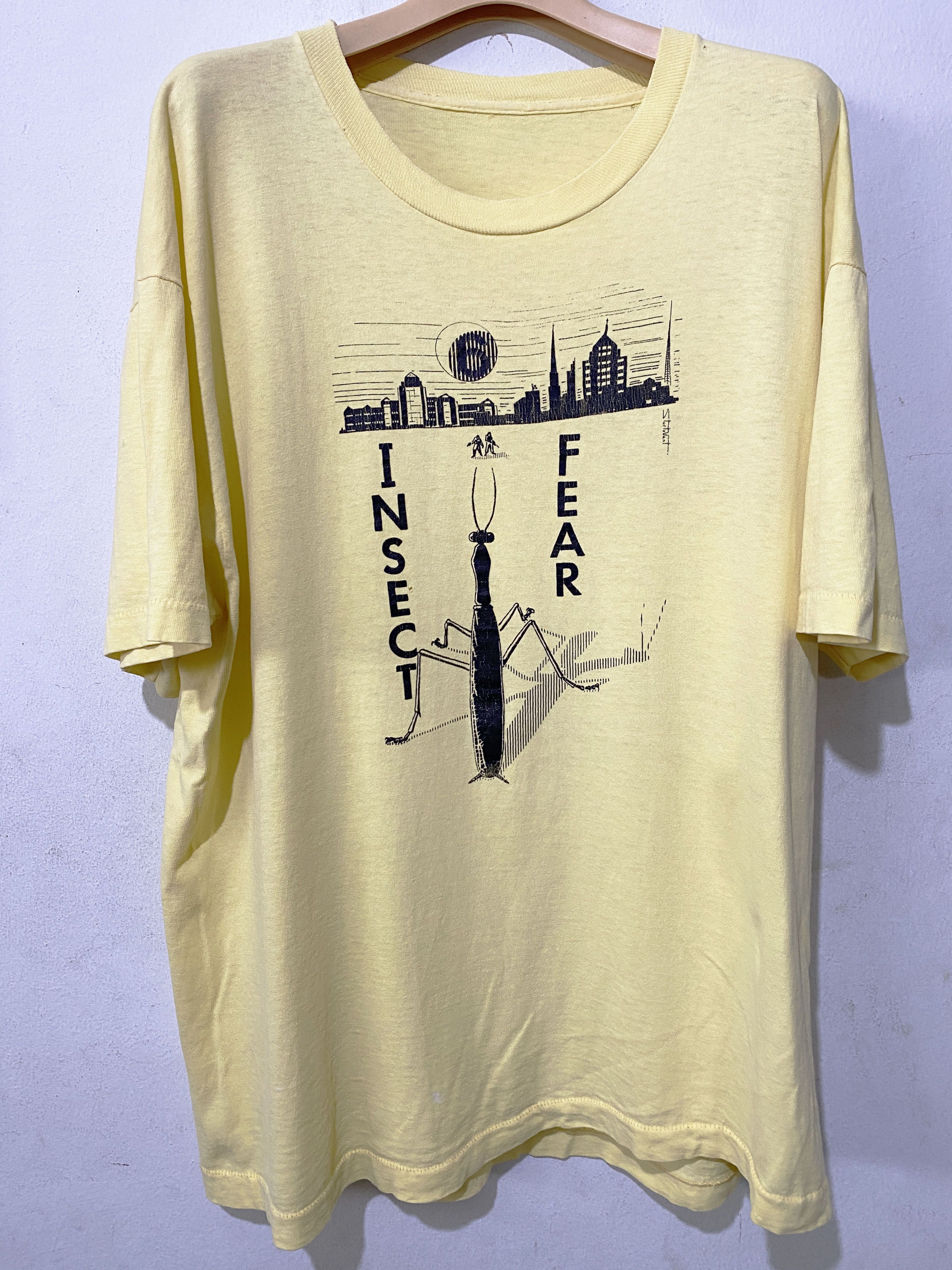 Vintage Vintage Insect Fear Shirt Size US XL / EU 56 / 4 - 1 Thumbnail