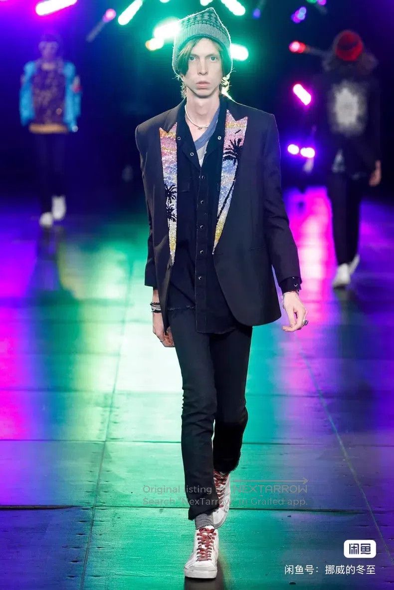 Saint Laurent Paris Saint Laurent Paris Palm Scale Suit i Size US S / EU 44-46 / 1 - 8 Thumbnail