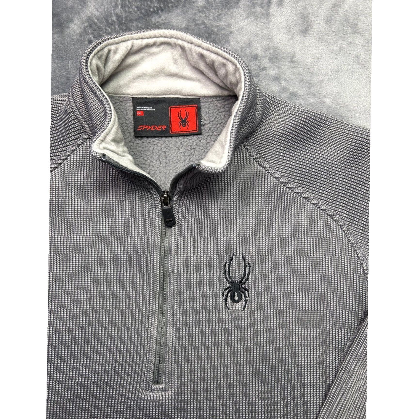Spyder VINTAGE Spyder Pullover Sweatshirt Shirt Hoodie Sweatshirt? Size US L / EU 52-54 / 3 - 3 Thumbnail