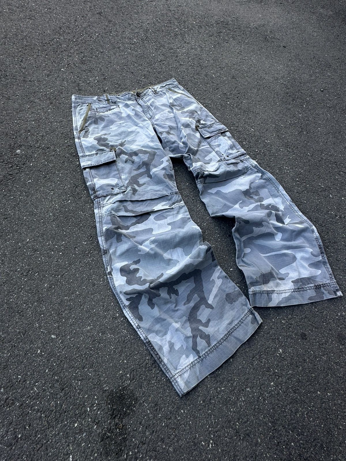 Polo Ralph Lauren Polo Ralph Lauren Baggy Camo Avantgarde Y2K Pants Size US 32 / EU 48 - 4 Thumbnail