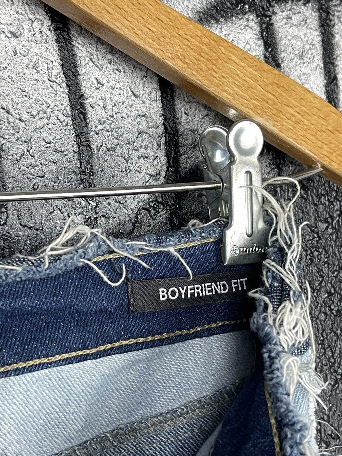 Jaded London Jaded London Distressed Patchwork Denim Boyfriend Fit Jeans Size 24" / US 00 / IT 34 - 7 Thumbnail