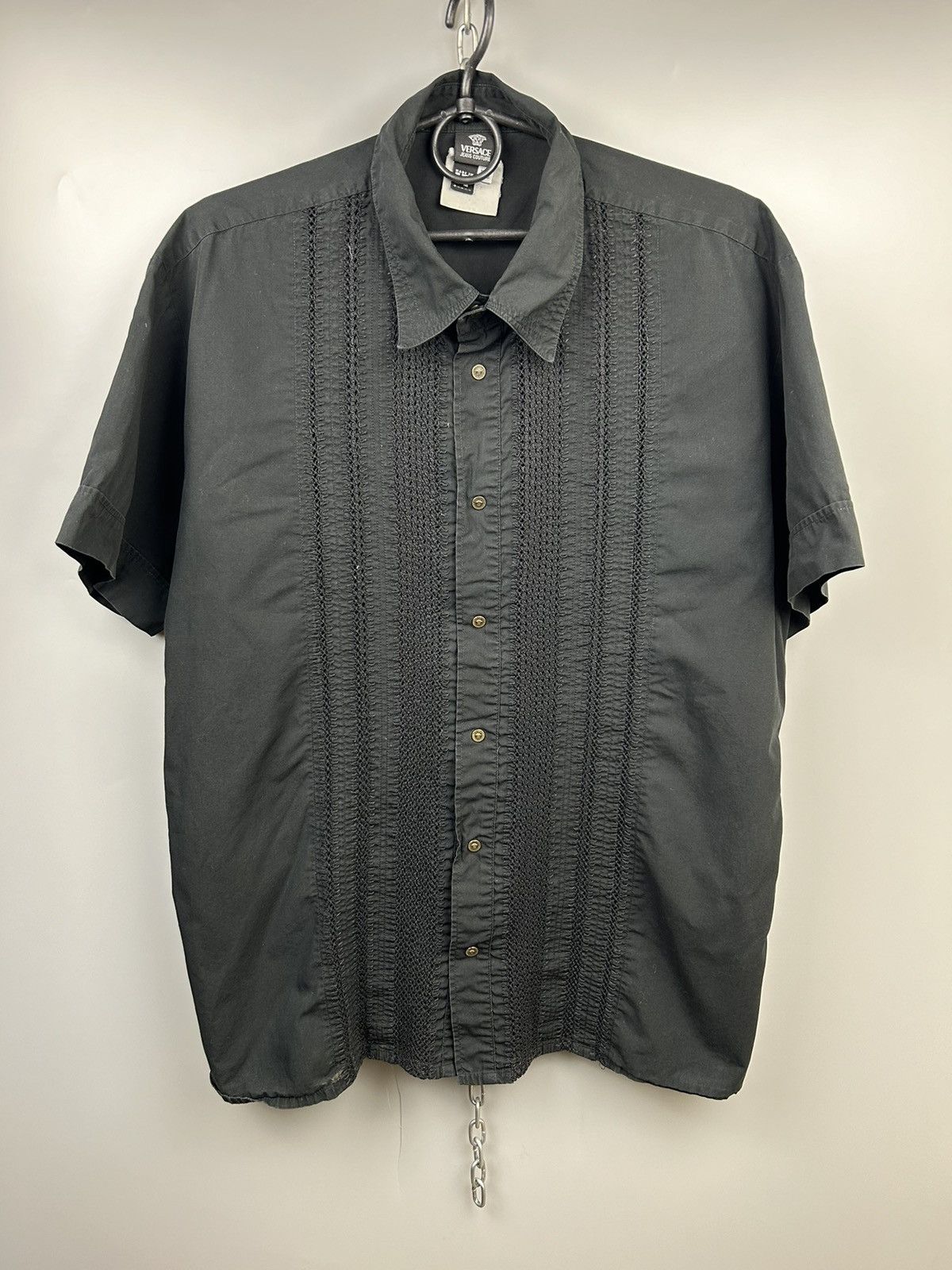 Versace Versace Avantgarde Shirt Rare Size US XXL / EU 58 / 5 - 2 Thumbnail