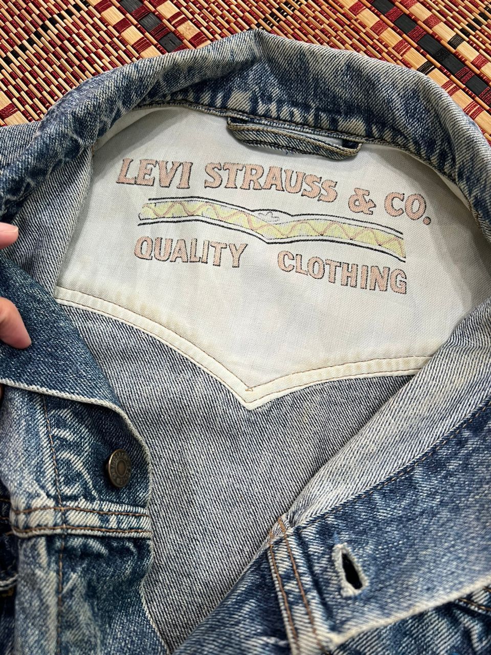Levi's × Vintage Vintage Levis 71165 Jacket Distressed Size US XL / EU 56 / 4 - 11 Thumbnail