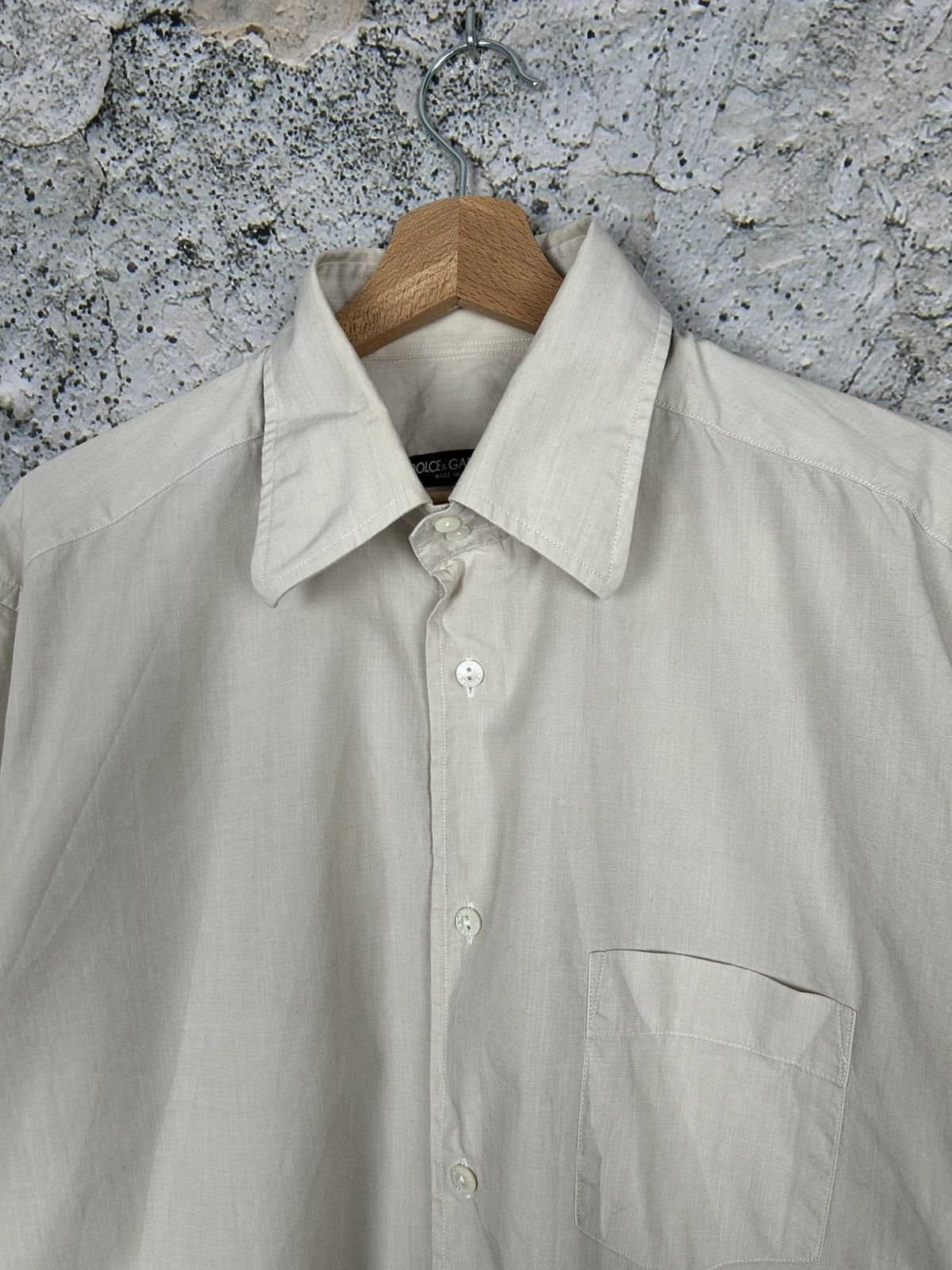 Dolce & Gabbana Dolce & Gabbana Made in Italy Shirt Designer Avant Garde Size US L / EU 52-54 / 3 - 3 Thumbnail