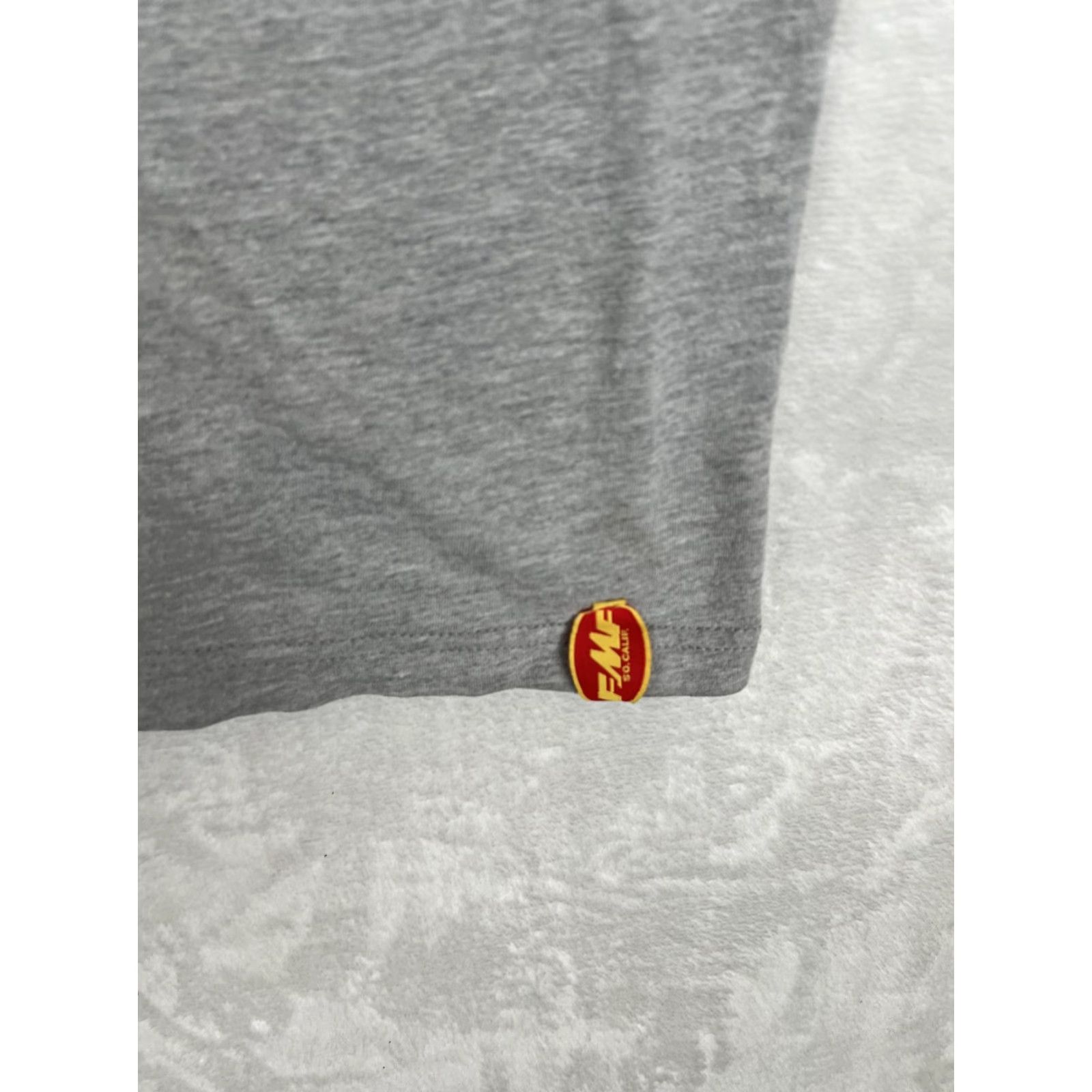 Vintage VINTAGE FMF The Drop T-Shirt Mens M/L Gray Goggles Zach Osborne Motocross Racing Tee Size US M / EU 48-50 / 2 - 2 Thumbnail