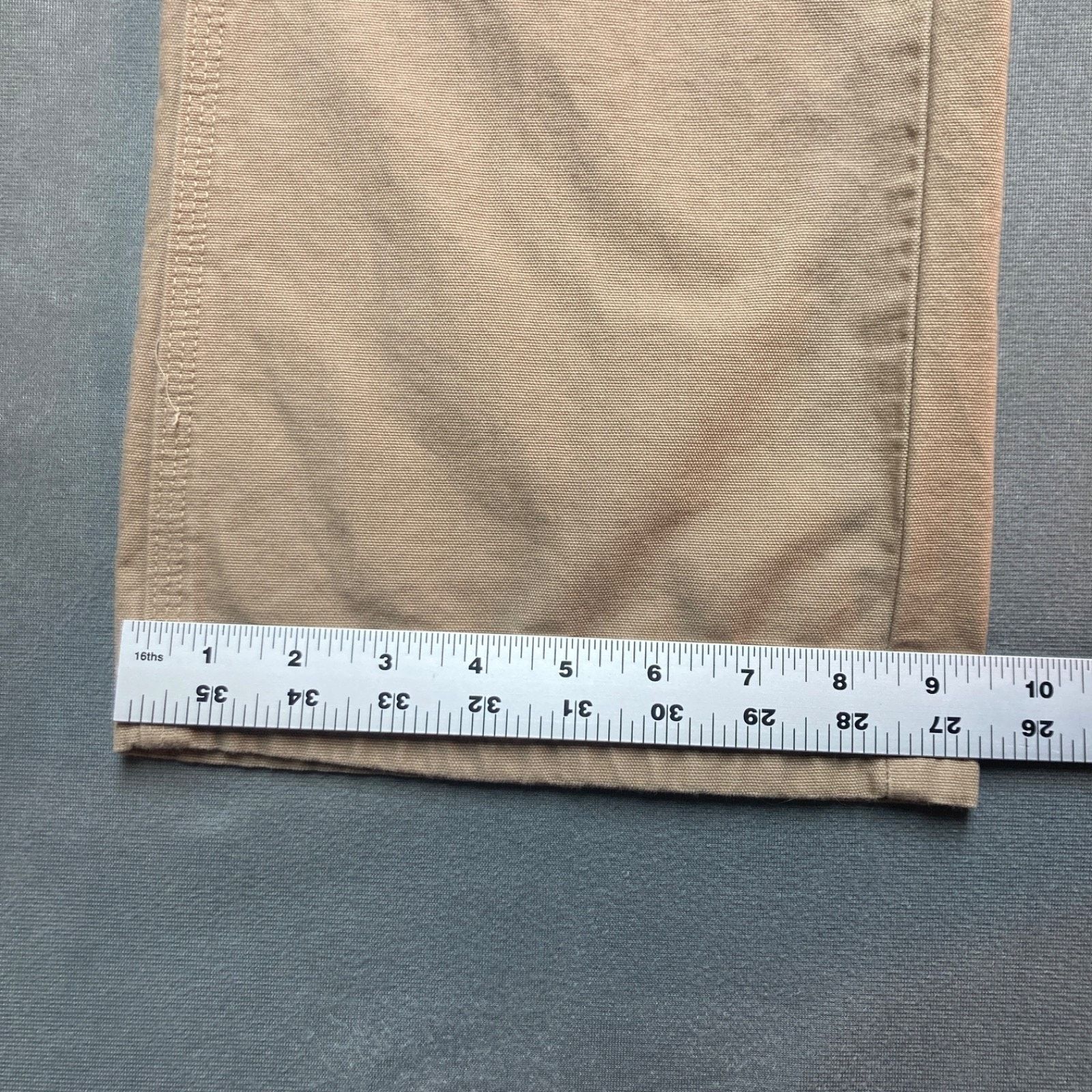 Carhartt Carhartt WB002 Bootcut Pants Womens 12x32 Golden Khaki Y2K Size 32" / US 10 / IT 46 - 7 Thumbnail