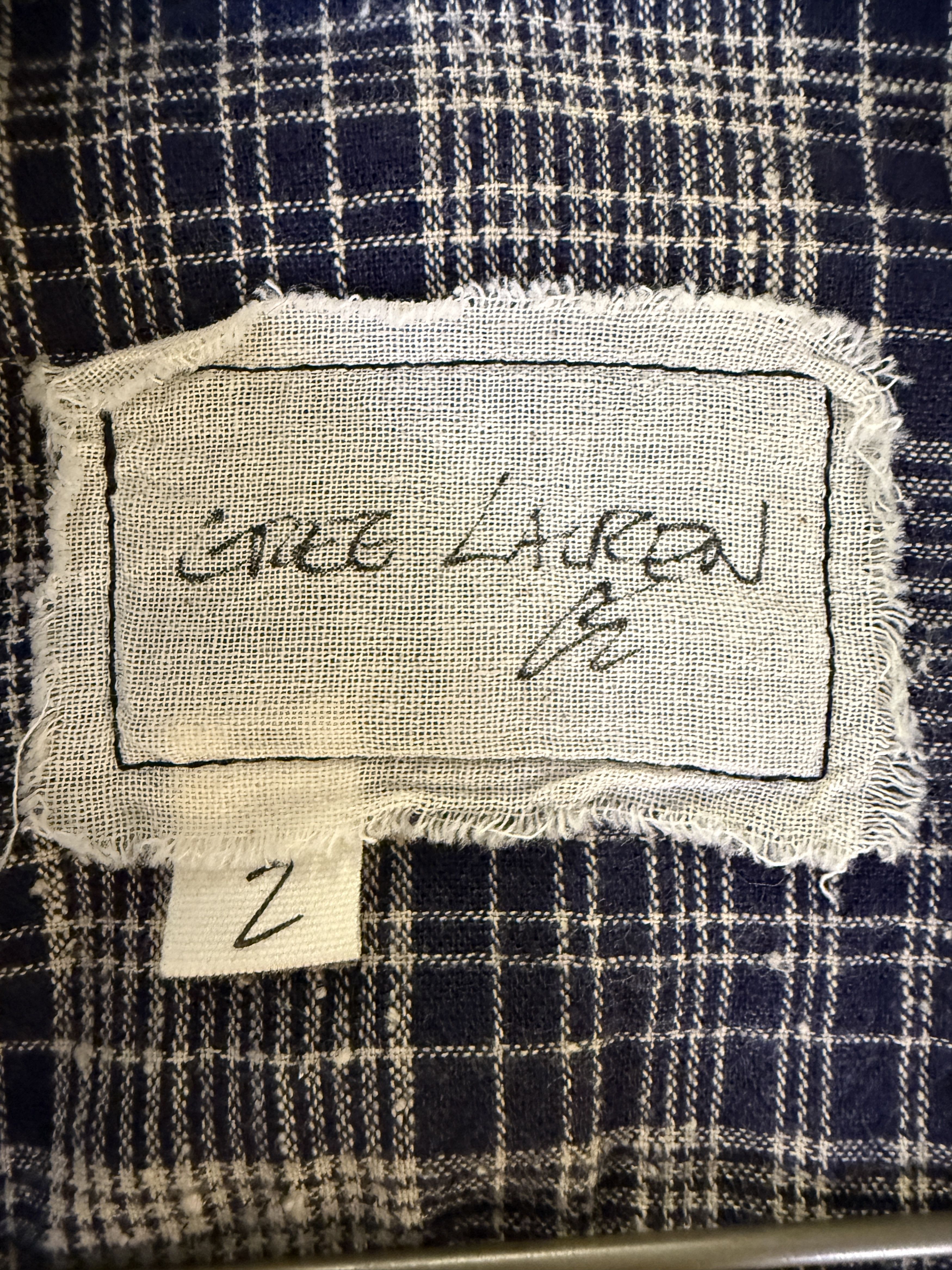Greg Lauren $1.6K Greg Lauren Plaid Long Denim-Trim GL1 Kimono Robe Size US M / EU 48-50 / 2 - 8 Thumbnail