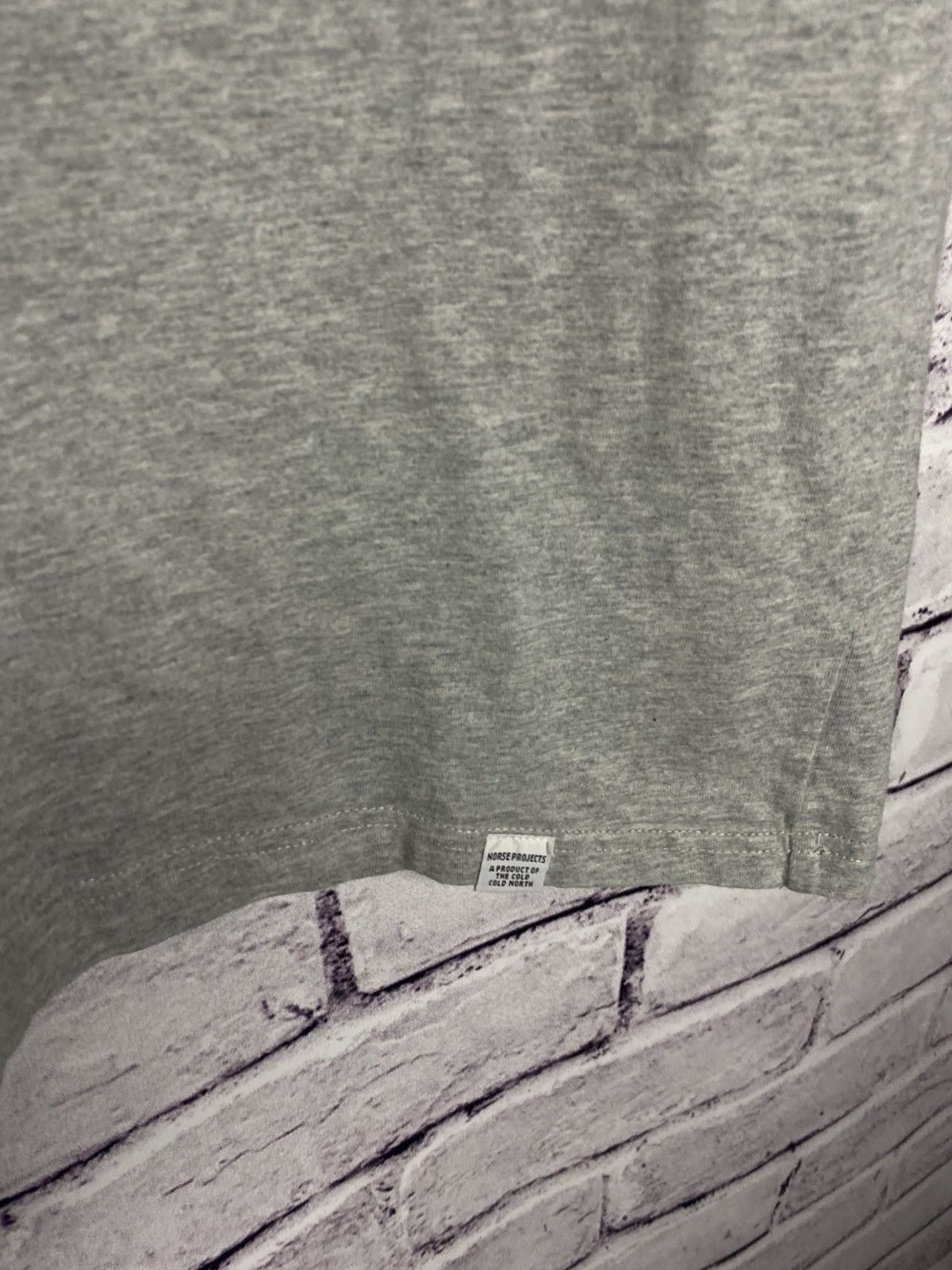 Norse Projects 90 s Vintage Norse Projects Centr Logo Silver Mens T-Shirt Size US M / EU 48-50 / 2 - 2 Thumbnail
