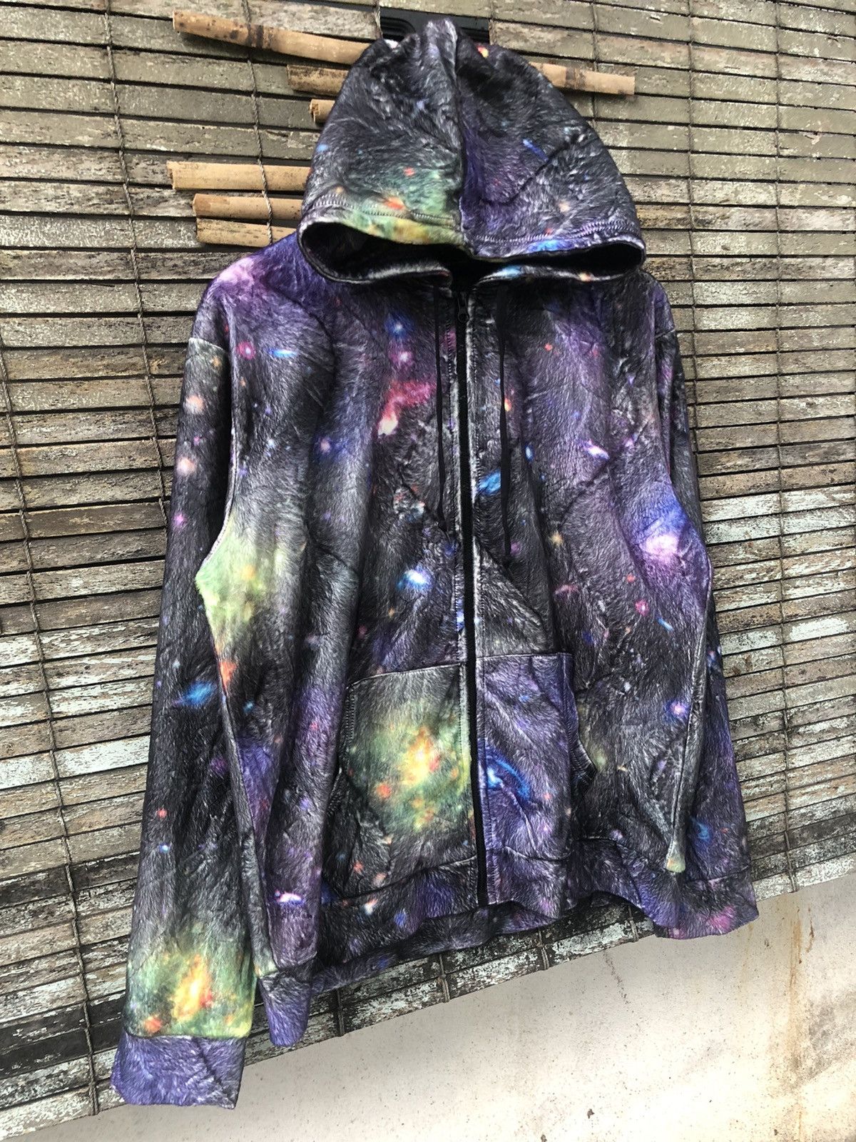 Japanese Brand Repezeen Galaxxy Fullzipper Hoodies Size US XL / EU 56 / 4 - 4 Thumbnail