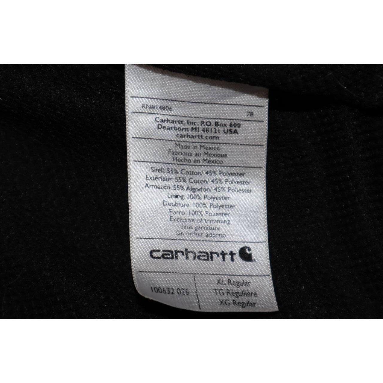 Carhartt Vintage Carhartt Men’s XL Full-Zip Hoodie Faded Gray Thermal Size US XL / EU 56 / 4 - 3 Thumbnail
