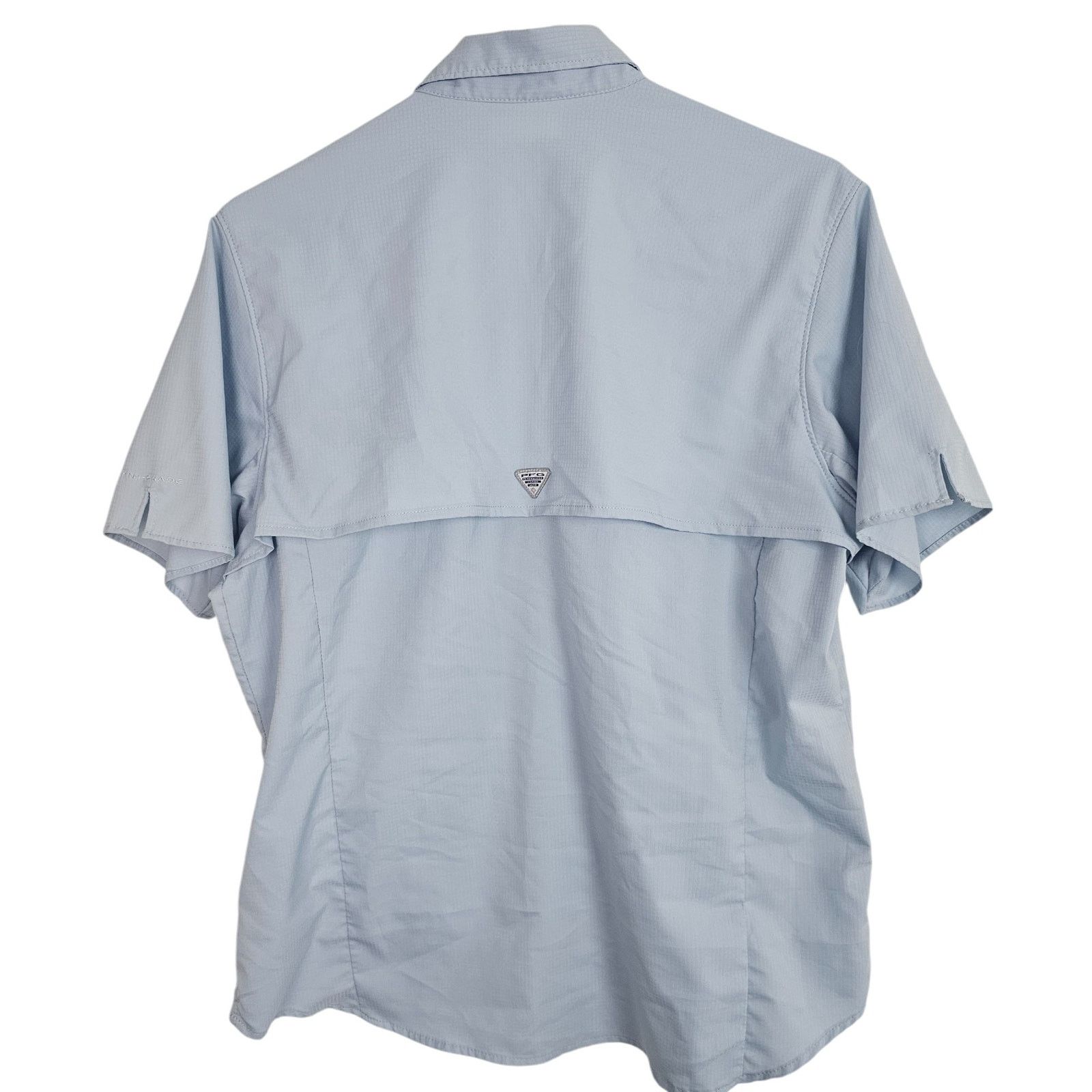 Columbia Columbia PFG Womens Vented Fishing Shirt Sz L Gorpcore Snap Size L / US 10 / IT 46 - 8 Thumbnail