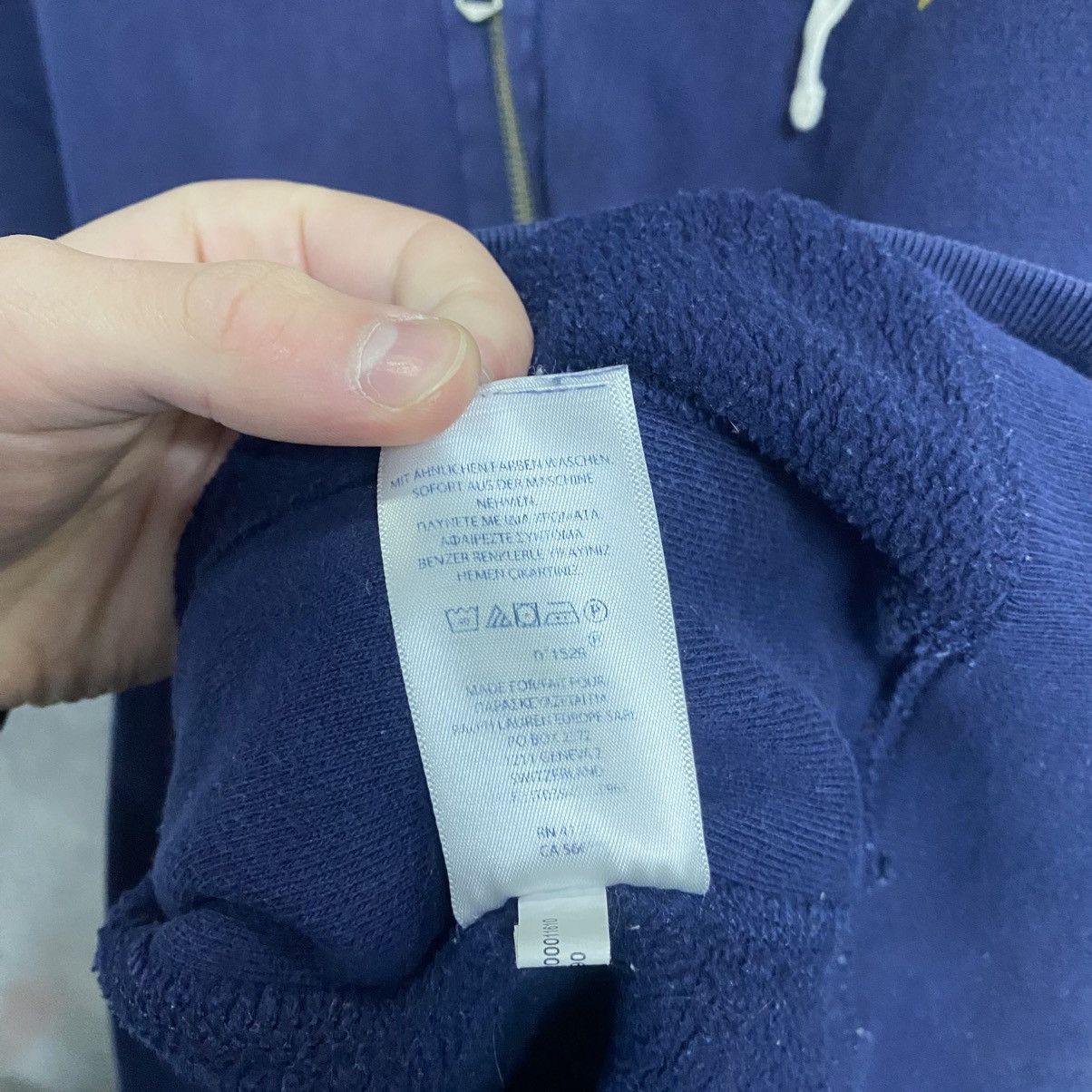 Polo Ralph Lauren Vintage Polo Ralph Lauren Zip Hoodie Y2K Old Money Style Size US XXL / EU 58 / 5 - 9 Thumbnail