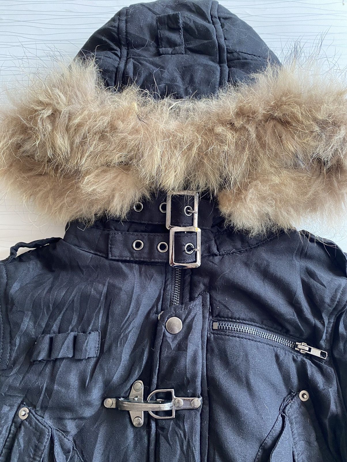 If Six Was Nine × Japanese Brand × Le Grande Bleu (L.G.B.) Japanese Cryx black Fur jacket Size US M / EU 48-50 / 2 - 6 Thumbnail