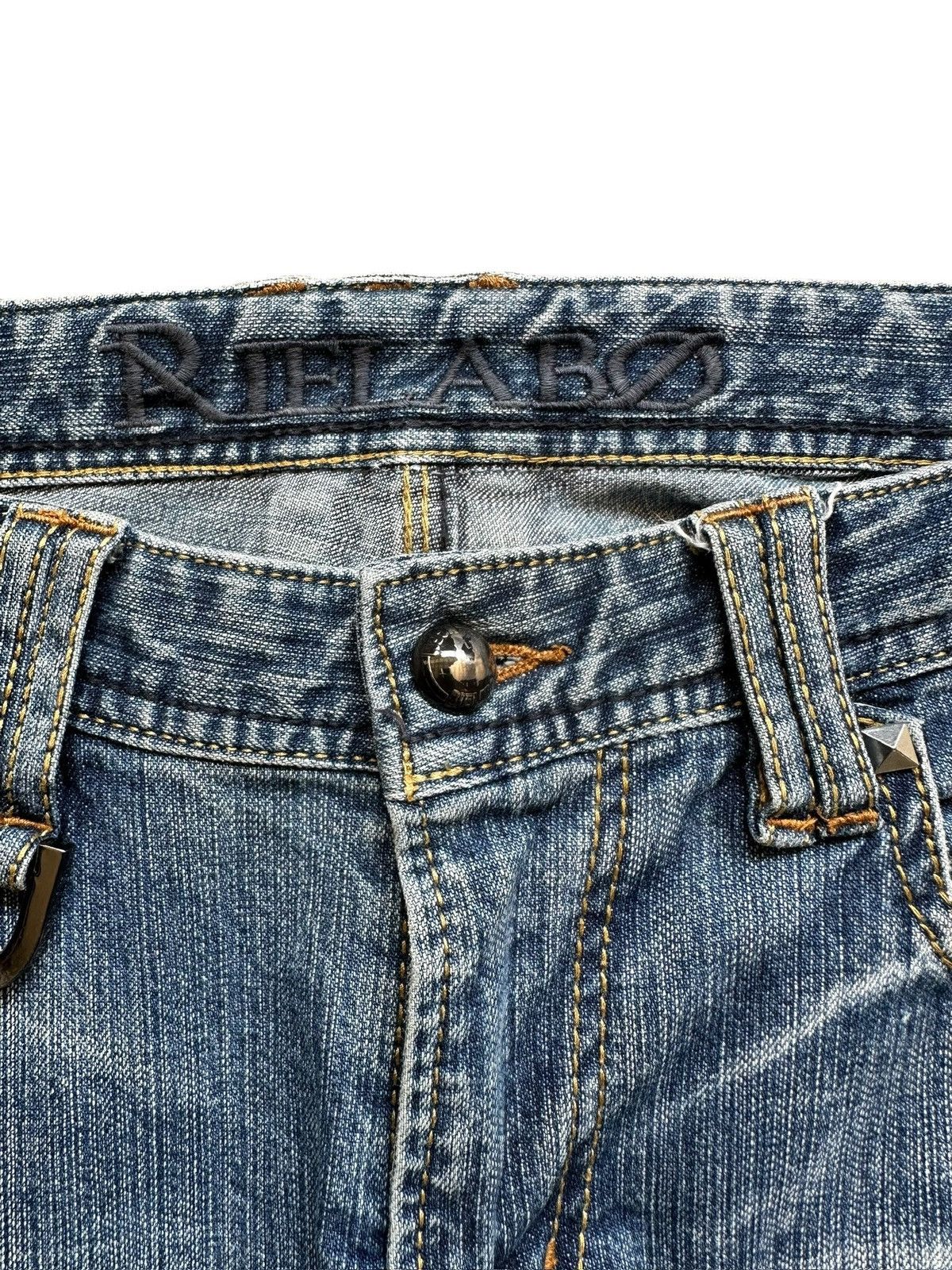 If Six Was Nine × Nicole Club × Tornado Mart 00's '' REILABO '' by Nicole NCFM Detroit denim jeans Size US 31 - 7 Thumbnail