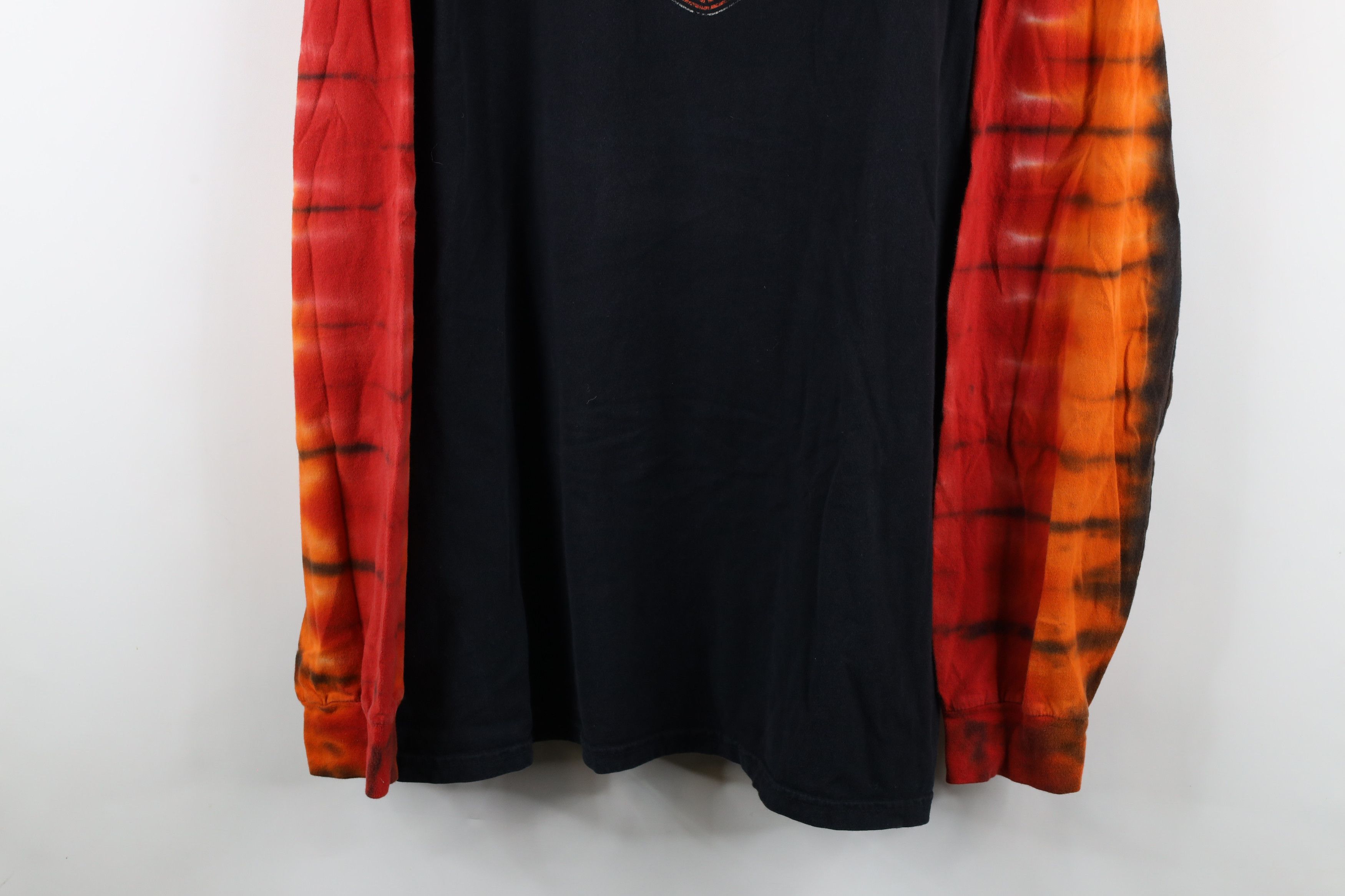 Harley Davidson × Vintage Vintage Y2K Harley Davidson Wash Eagle Long Sleeve T-Shirt Size US XXL / EU 58 / 5 - 3 Thumbnail