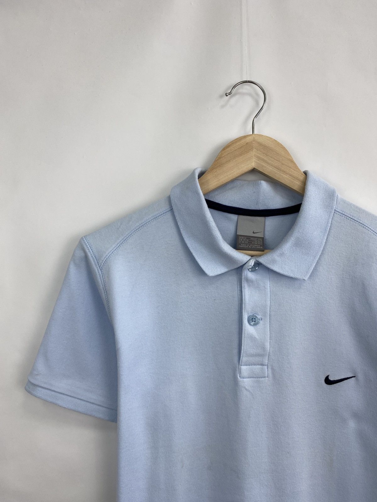 Nike 🇺🇸 Vintage 90s Nike Swoosh Polo T-Shirt Rare Retro Hype Y2K Size US M / EU 48-50 / 2 - 2 Thumbnail