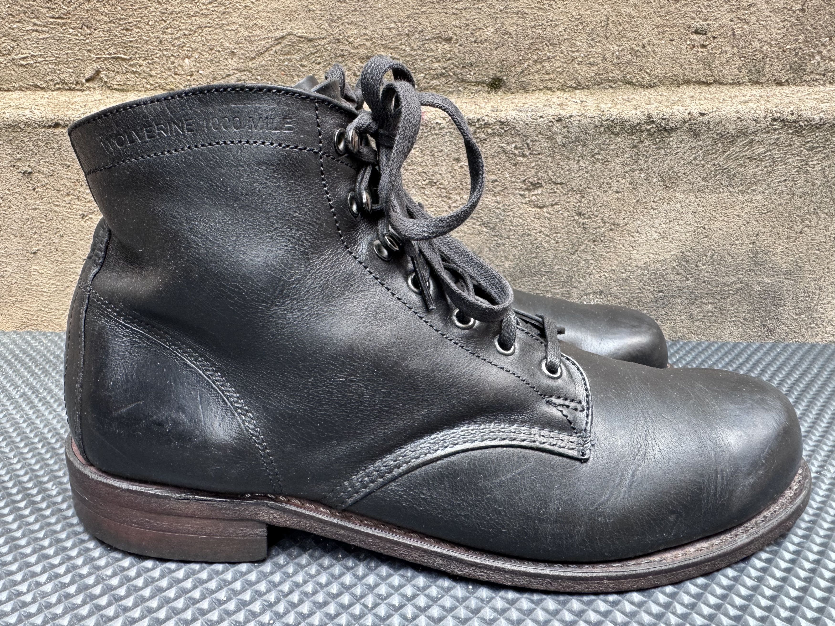 Wolverine Wolverine 1000 Mile Plain Toe Classic Lace Up Size US 10.5 / EU 43-44 - 4 Thumbnail