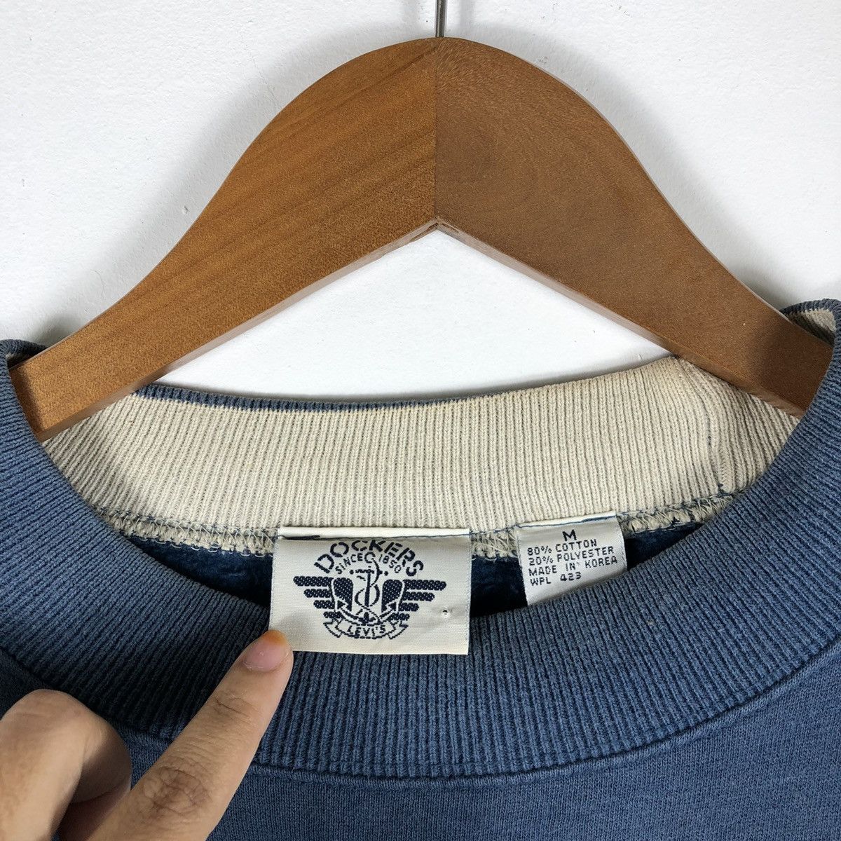 Dockers DOCKERS Og Classic Crewneck Sweatshirt Size US M / EU 48-50 / 2 - 5 Thumbnail