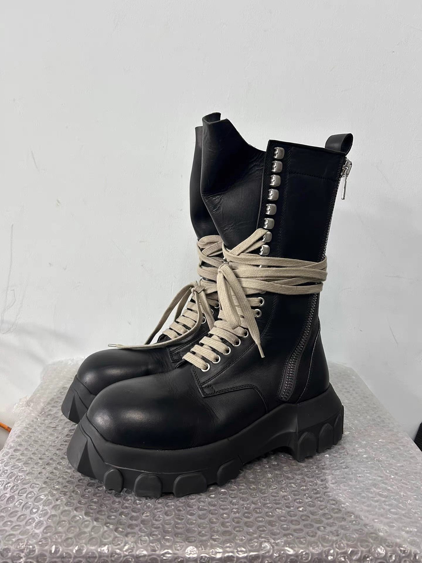 Rick Owens Rick Owens Octopus Strap Combat Boots Size US 9 / IT 39 - 1 Thumbnail