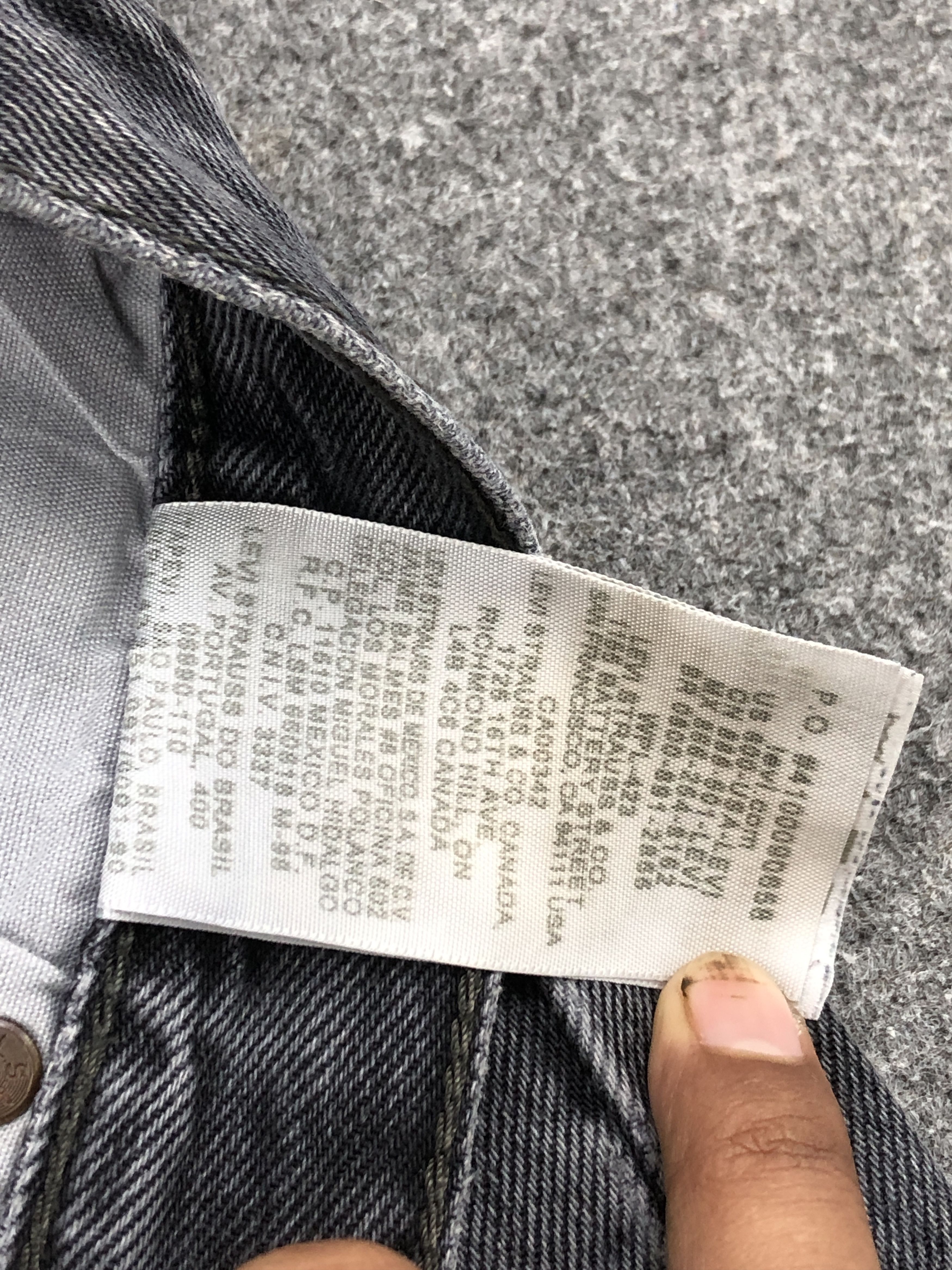 Levi's × Vintage Vintage Levis 501 Faded Black Denim Jeans Size US 28 / EU 44 - 10 Thumbnail