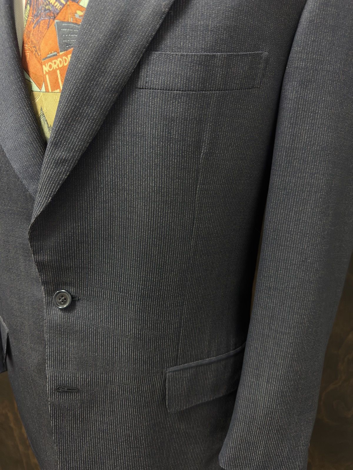 Brioni Brioni Made in Italy Vintage Peak Lapel Silk Jacket 40 R Size 40R - 6 Thumbnail