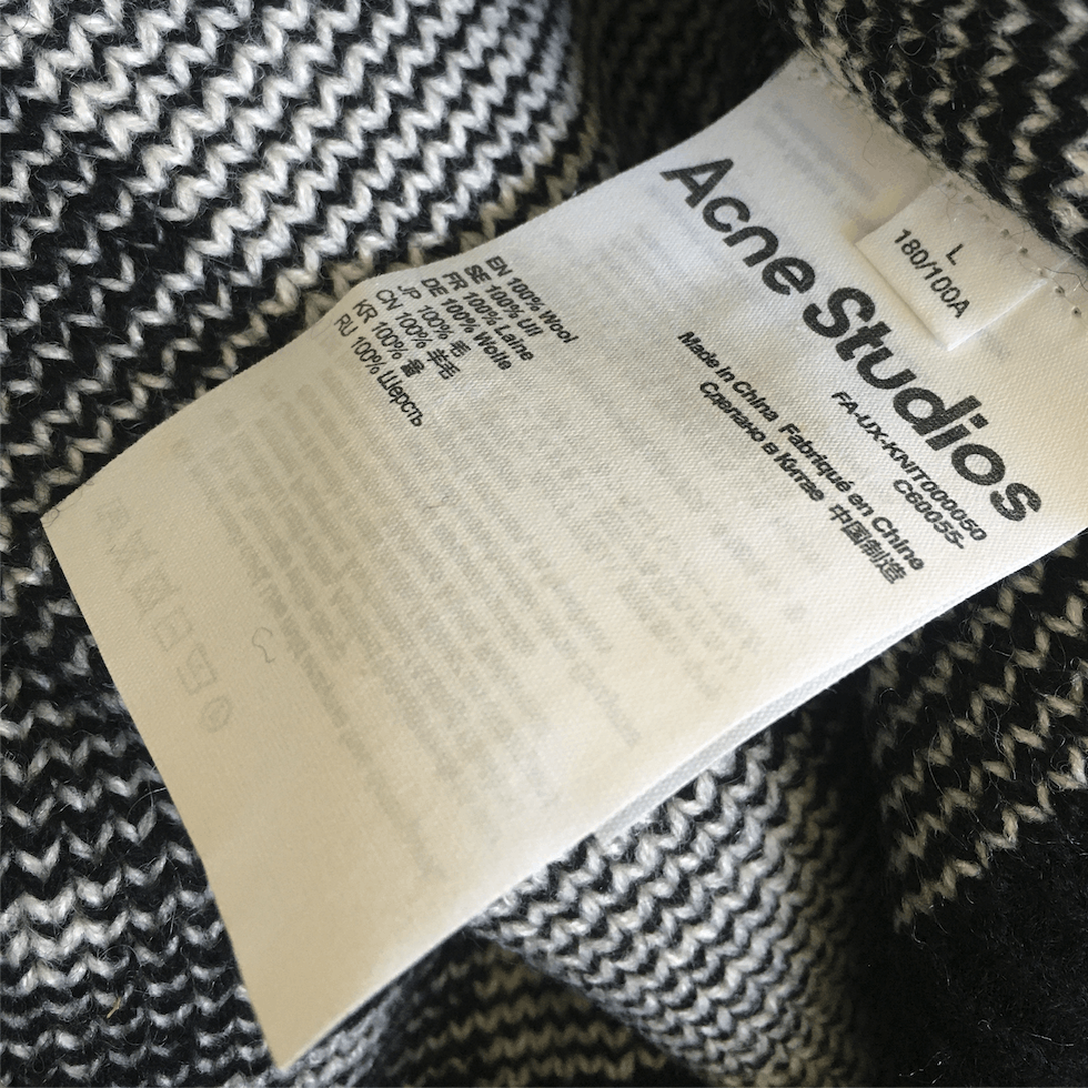 Acne Studios ACNE STUDIOS Multi Face Knit Sweater Unisex Size US L / EU 52-54 / 3 - 10 Thumbnail