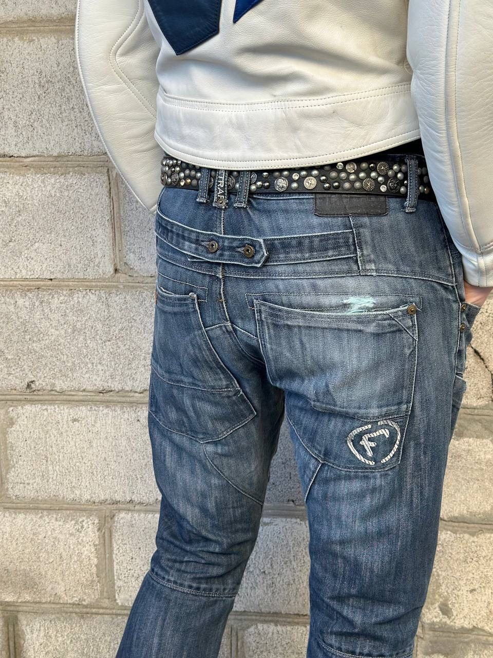 Firetrap VTG Firetrap Jeans Multi-pocket Size 34 Flared Y2K 00s USA Size US 34 / EU 50 - 5 Thumbnail