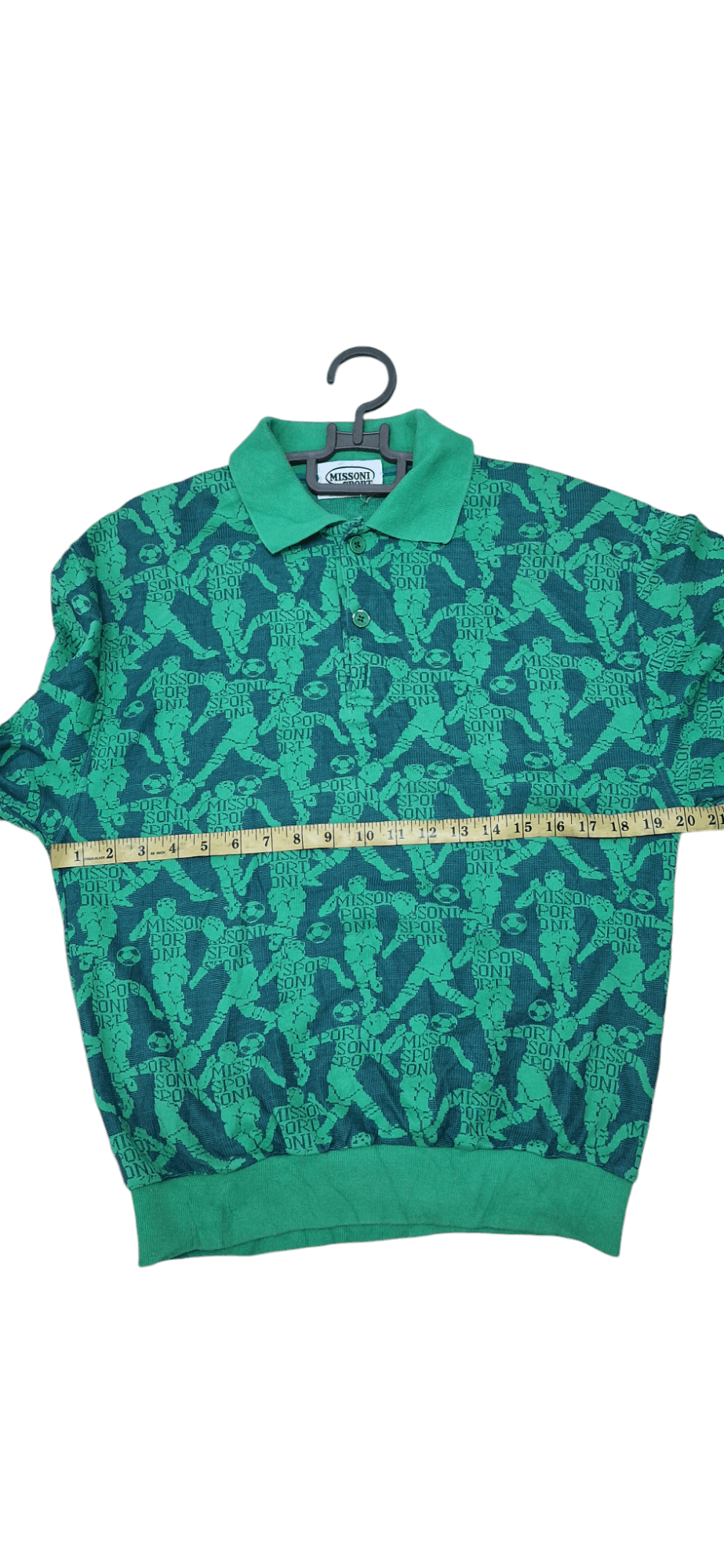 Missoni Rare Vintage Missoni Sport Fullprint Half Button Sweatshirt Size US XS / EU 42 / 0 - 12 Thumbnail