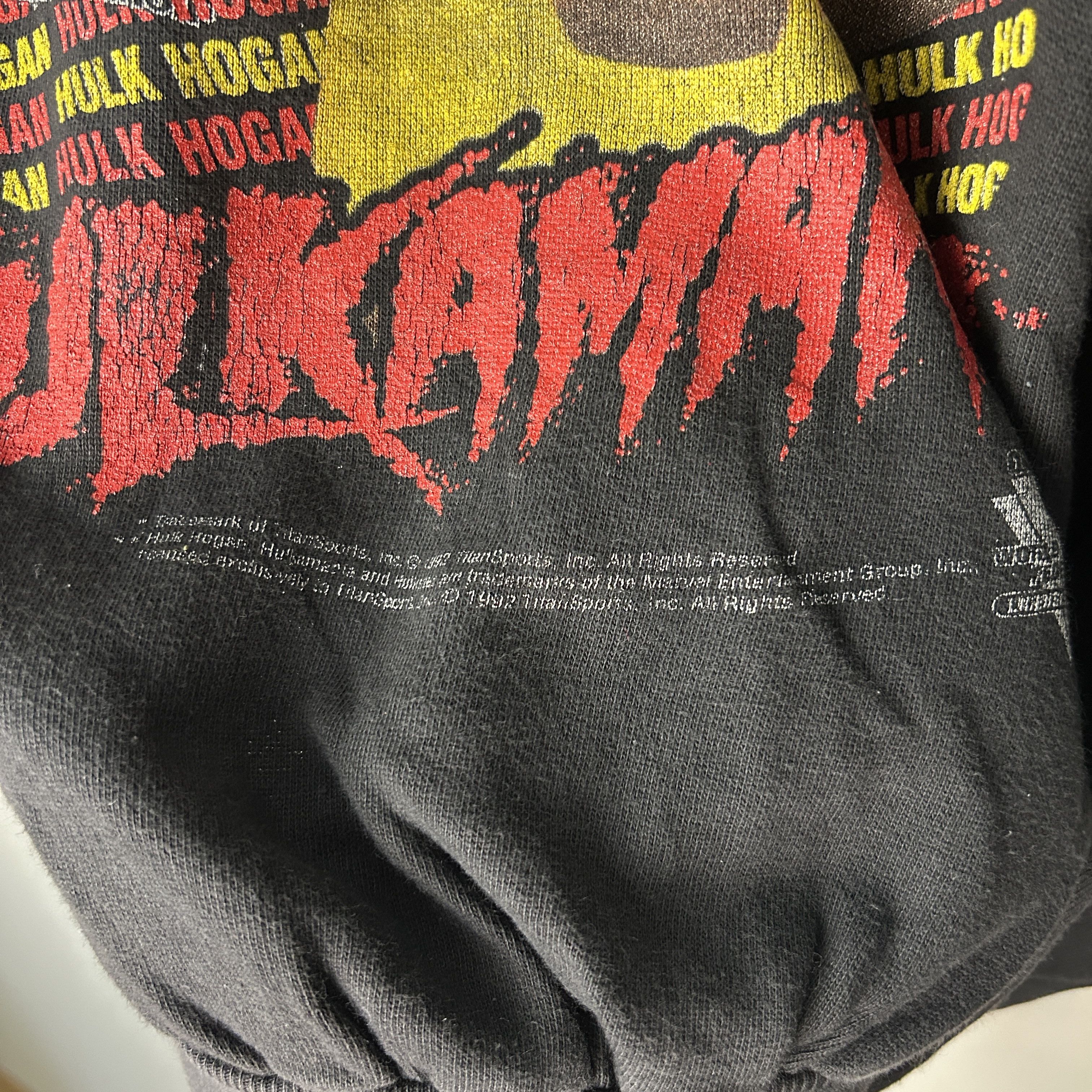 WWF Vintage Hulk Hogan Hulkamania 1992 WWF Sweatshirt Size US XL / EU 56 / 4 - 3 Thumbnail