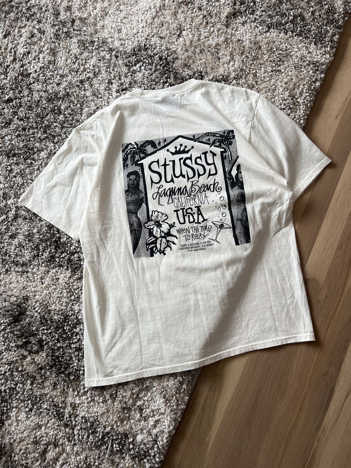 Stussy Laguna Beach T Shirt | Grailed