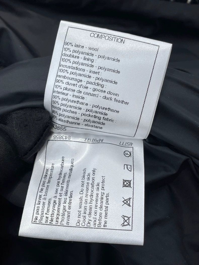 Chanel Chanel Black and White Puffer Jacket -2505 Size US S / EU 44-46 / 1 - 8 Thumbnail