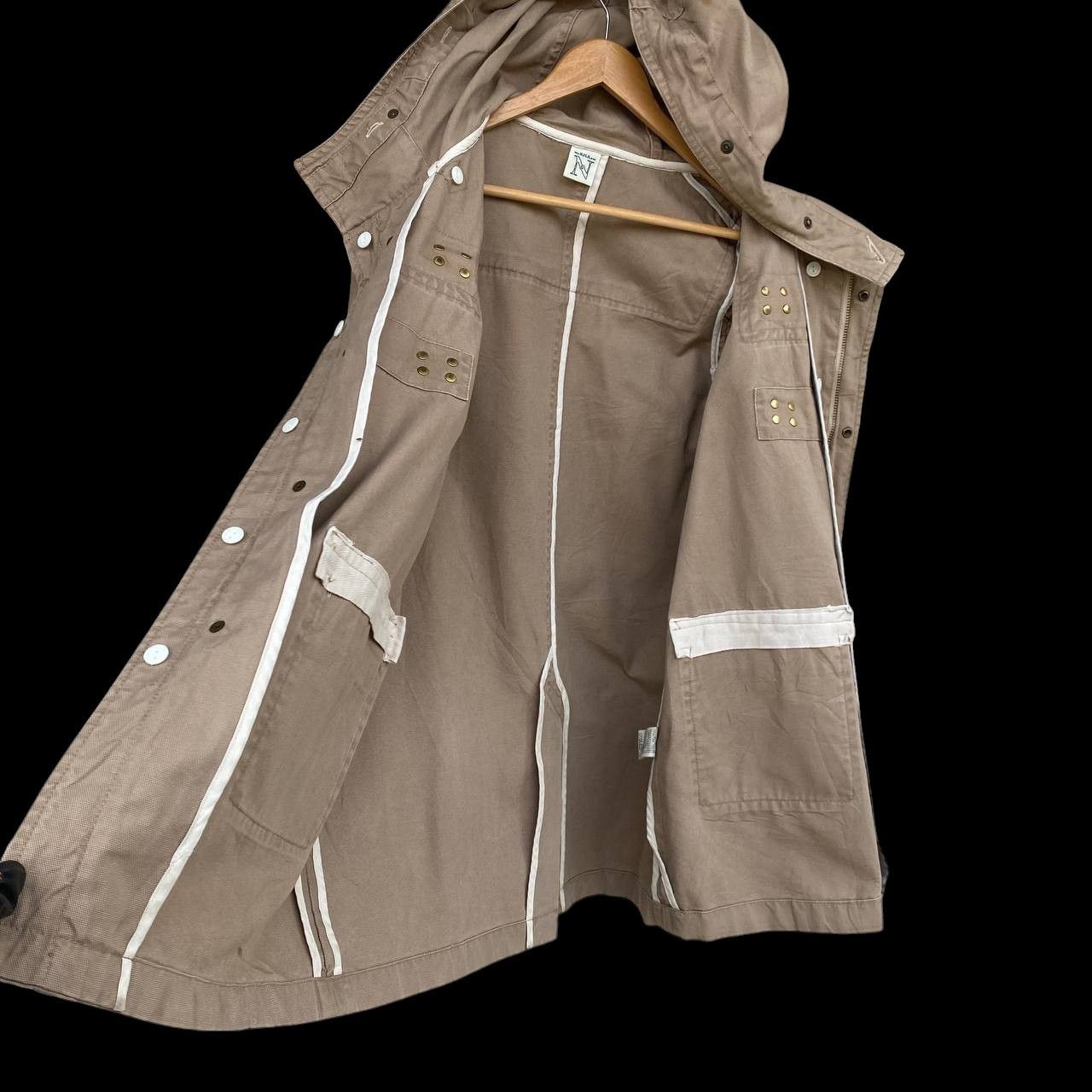 Japanese Brand Rare RNA Inc. Japan Archival Buckle Parka Hooded Duck Canvas Size US M / EU 48-50 / 2 - 5 Thumbnail