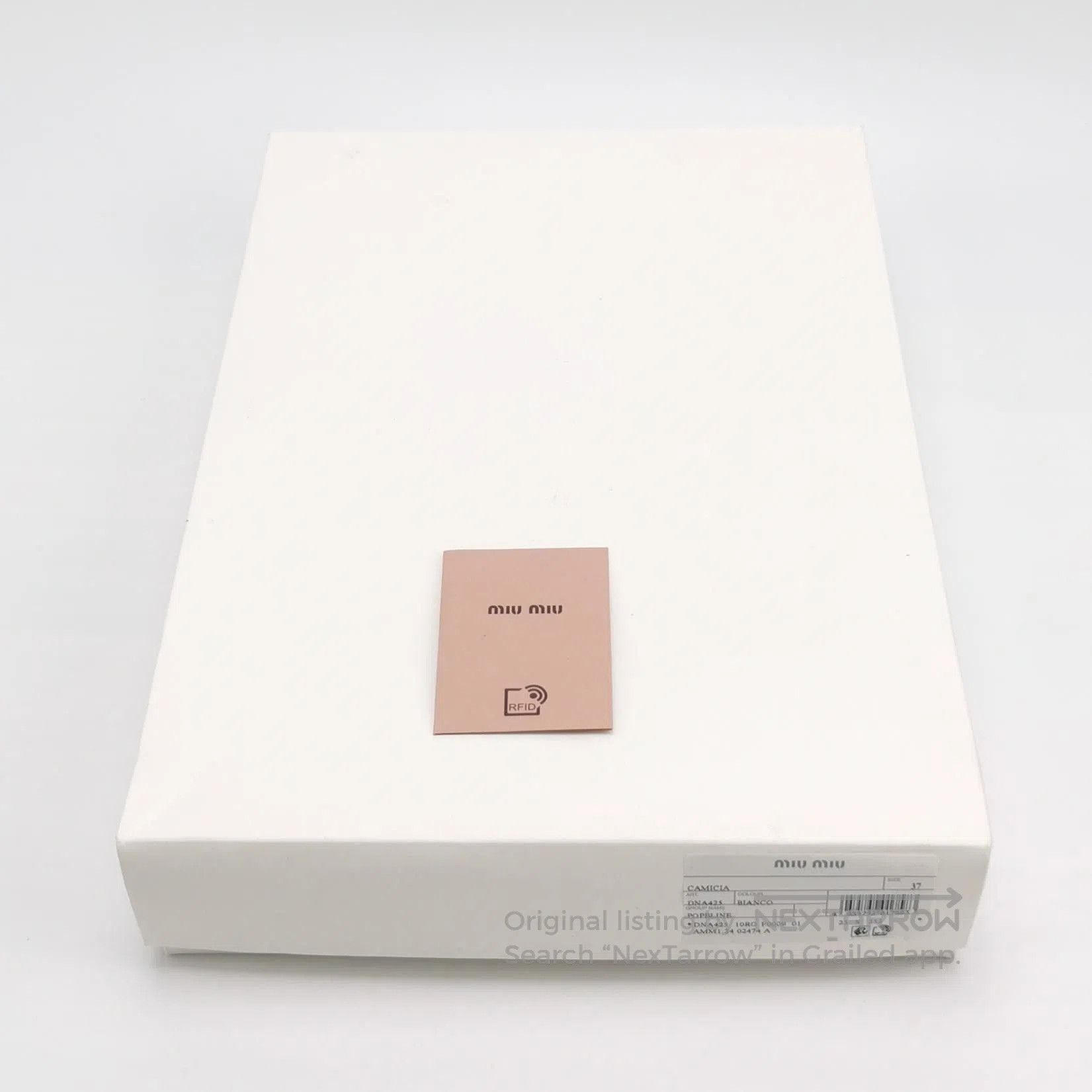 Miu Miu Miu Miu Cotton Logo Long. Size US S / EU 44-46 / 1 - 1 Thumbnail