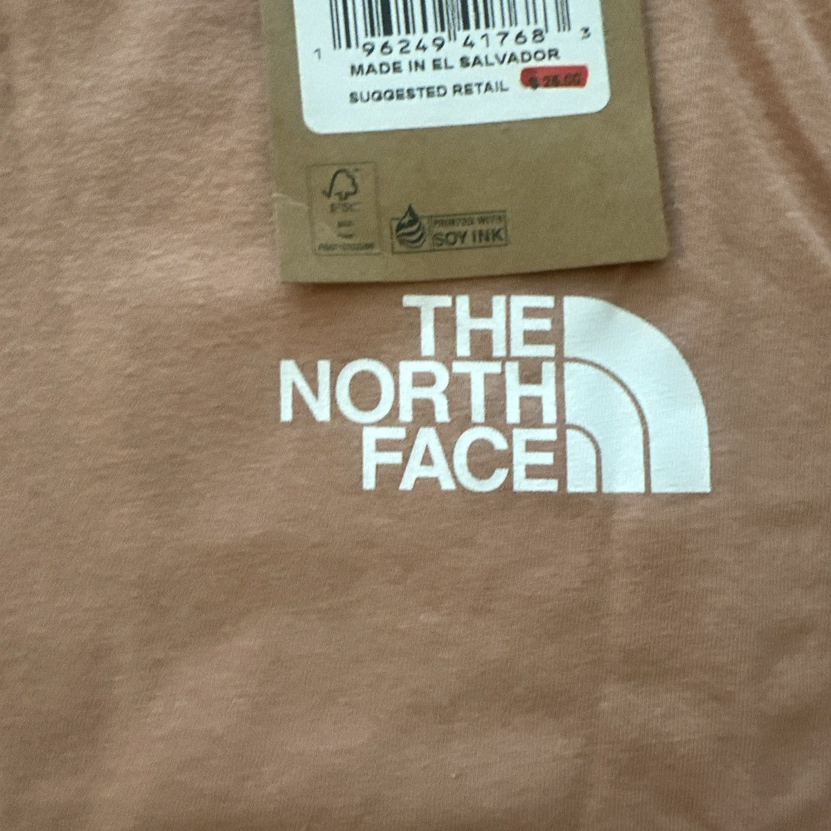 The North Face The North Face Women’s Short Sleeve Back Tee Rose Dawn XS Size XS / US 0-2 / IT 36-38 - 2 Thumbnail