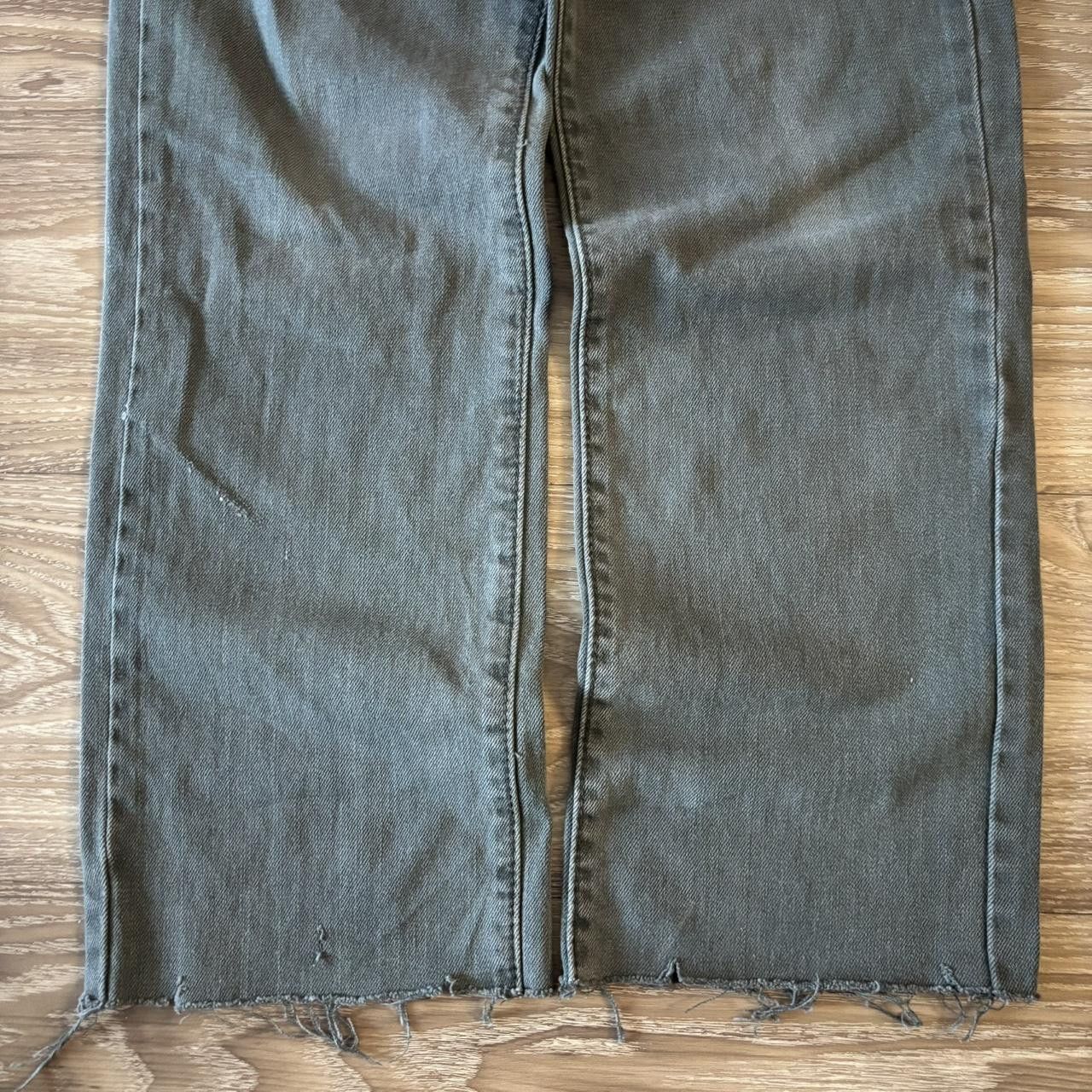 Vintage Crazy Vintage Y2K/2000s Grunge Dark Grey Slim Denim Jeans! 30x29 Size US 30 / EU 46 - 6 Thumbnail