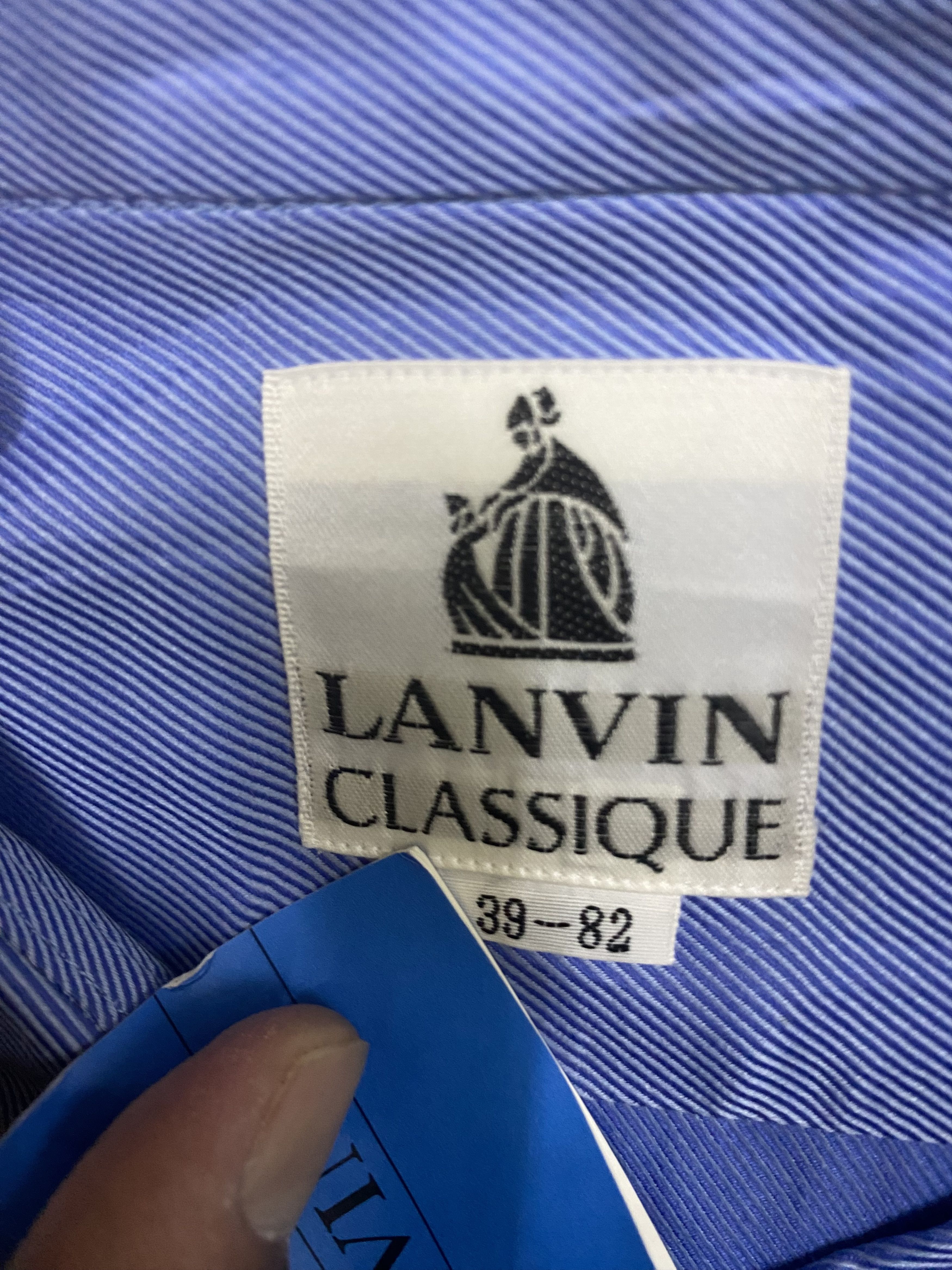 Lanvin NWT Lanvin Button Up with Neck Tie Size US M / EU 48-50 / 2 - 5 Thumbnail