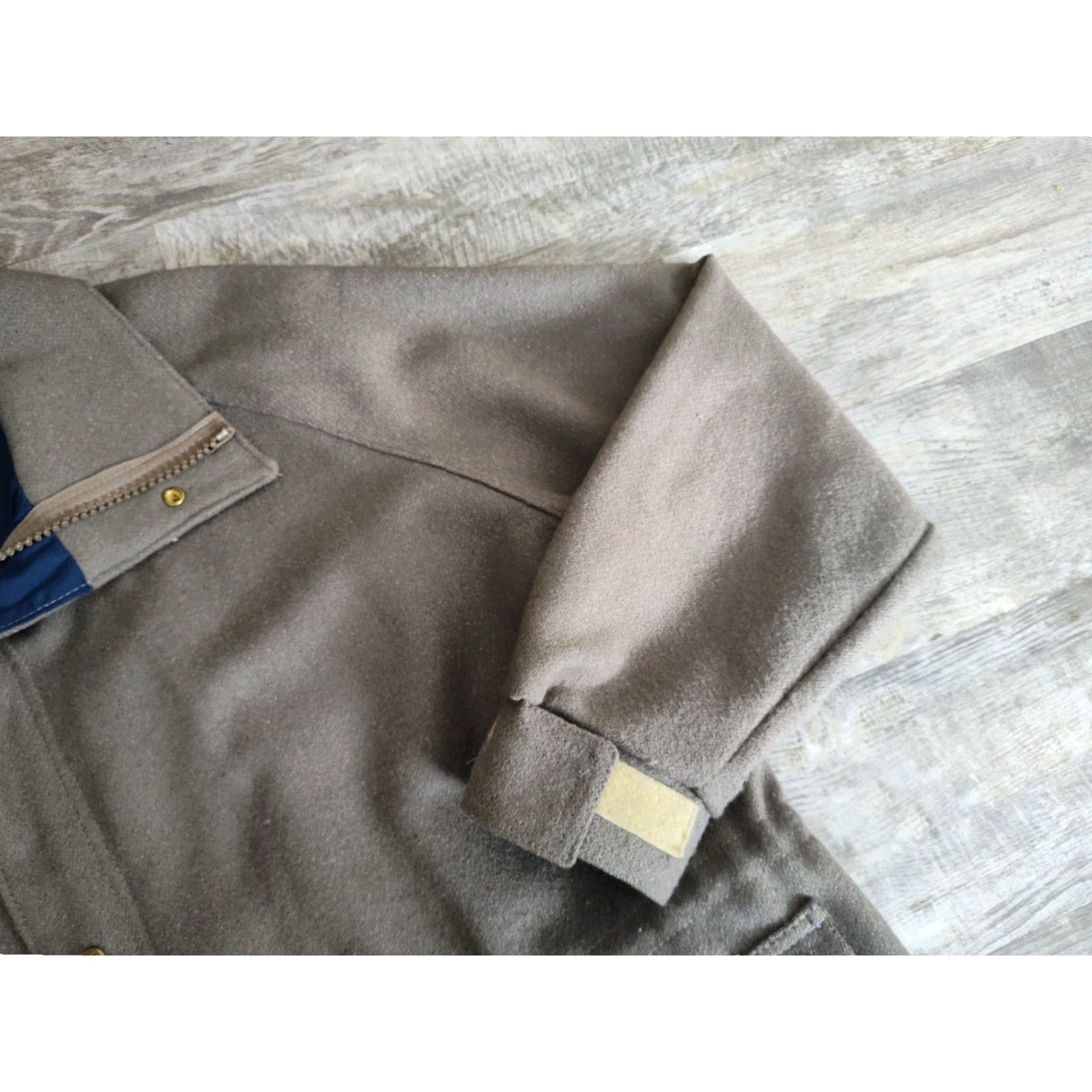 Vintage Vintage Woolrich Jacket Mens XL Beige Parka 60s 70s Outdoor Chore Workwear USA Made Wool Parka Size US XL / EU 56 / 4 - 3 Thumbnail