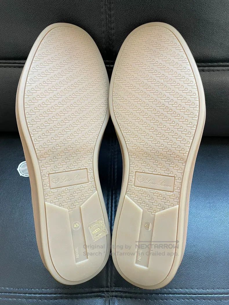 Loro Piana LORO PIANA Tennis Walk Round Toe Fashion Lacing Casual Low Size US 12 / EU 45 - 8 Thumbnail