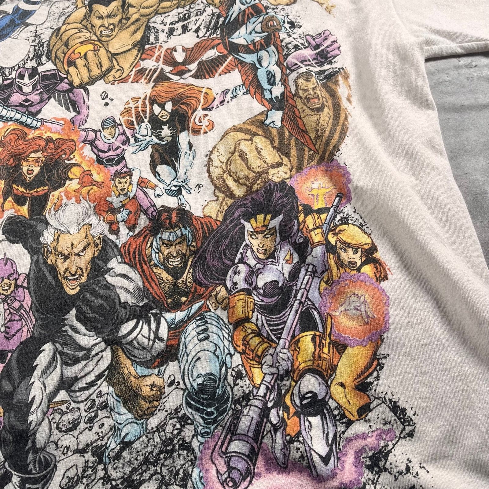 Mad Engine Vintage Aop marvel t shirt Size US L / EU 52-54 / 3 - 5 Thumbnail