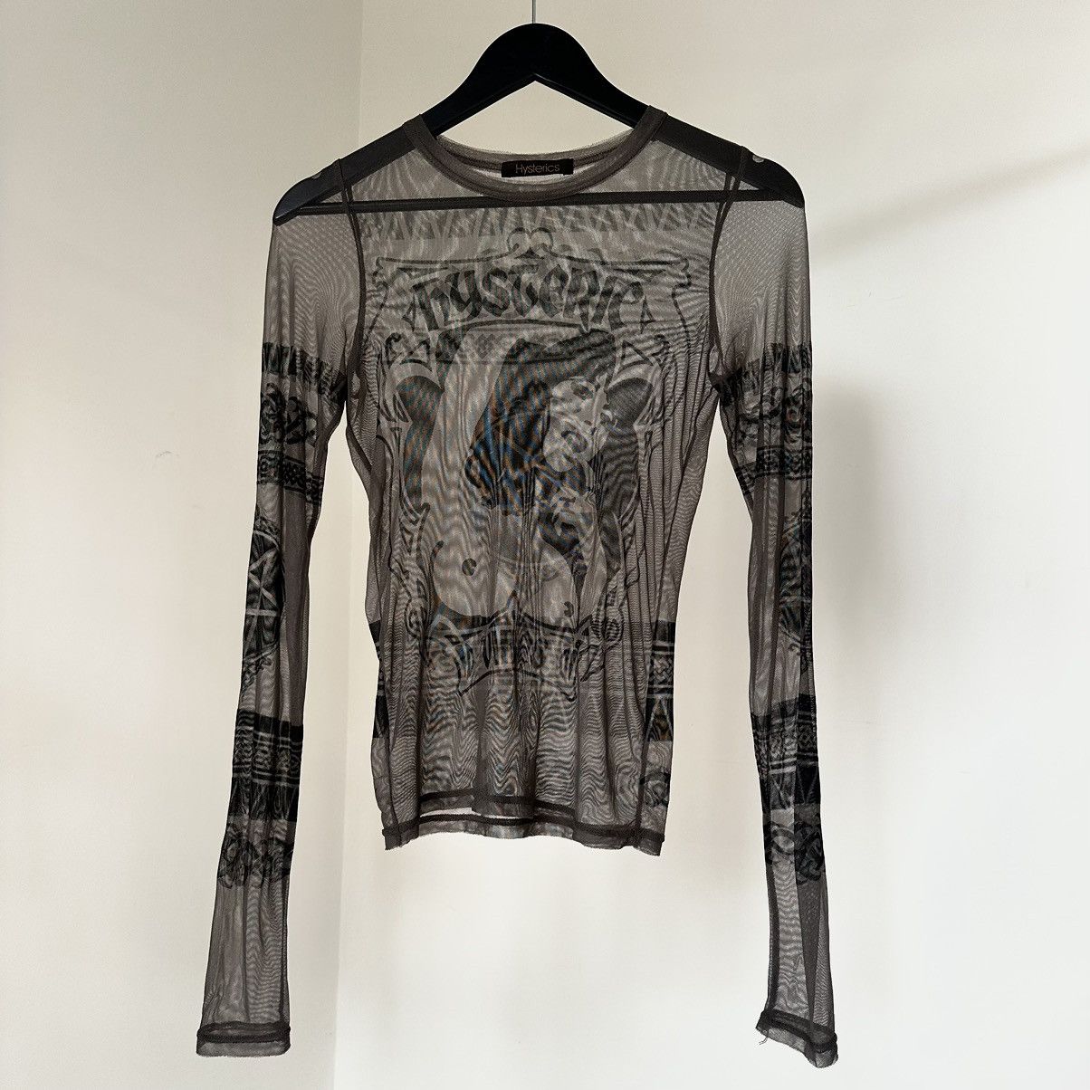 Hysteric Glamour Hysteric Glamour Rare Graphic Mesh Top Size ONE SIZE - 1 Thumbnail